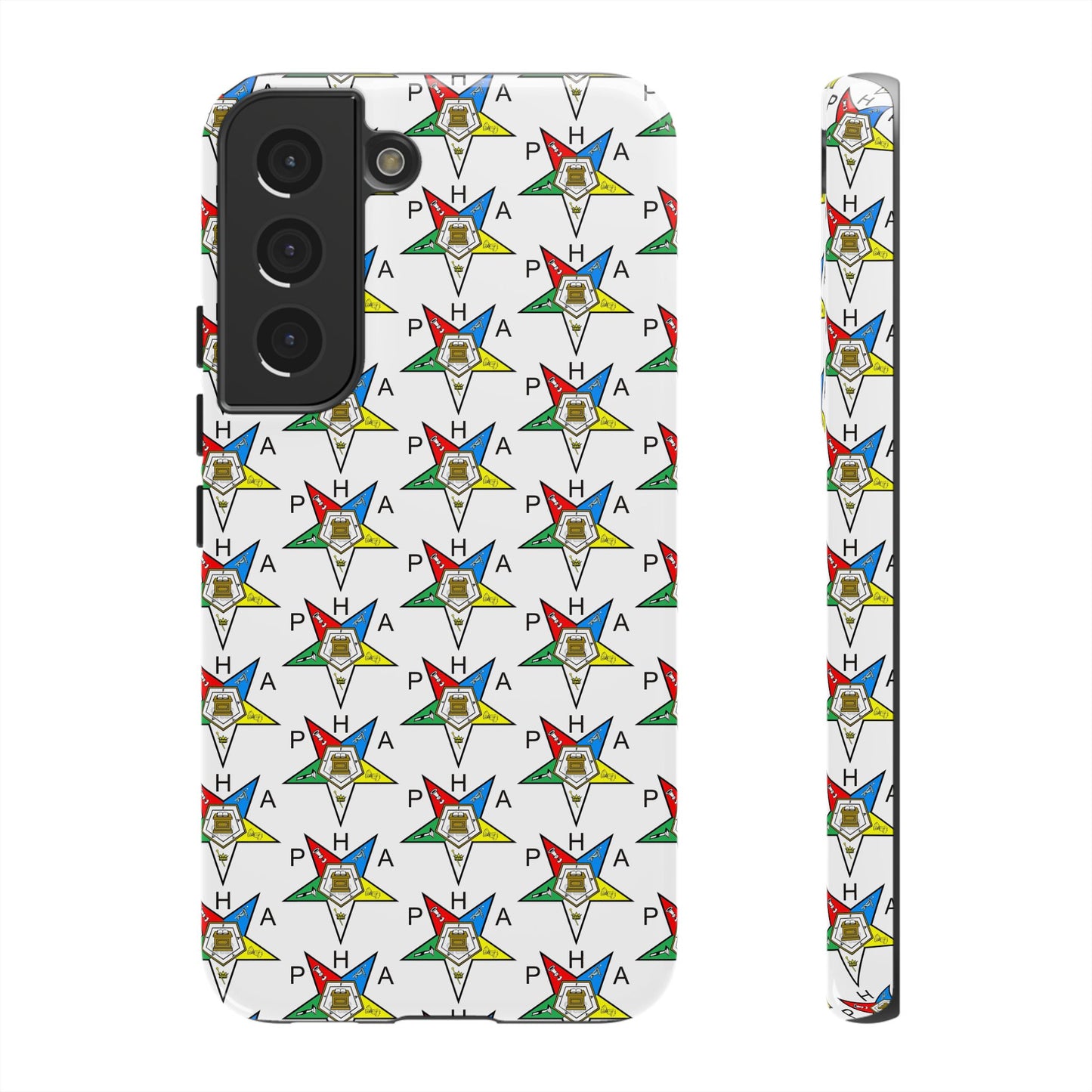 Colorful Phone Case for Tough Cases Lovers, Customizable Phone Accessories, Unique Gift, Durable Phone Cover, Fun Patterned Case