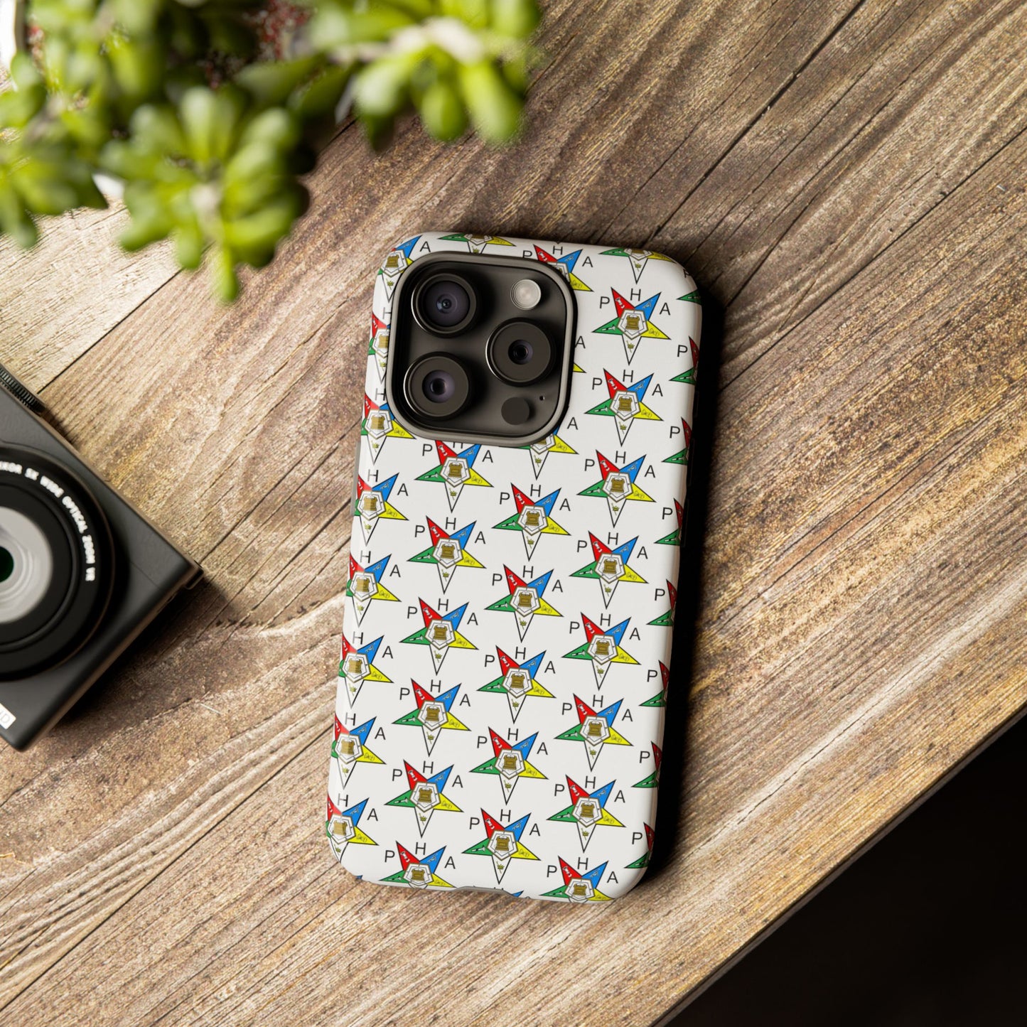 Colorful Phone Case for Tough Cases Lovers, Customizable Phone Accessories, Unique Gift, Durable Phone Cover, Fun Patterned Case