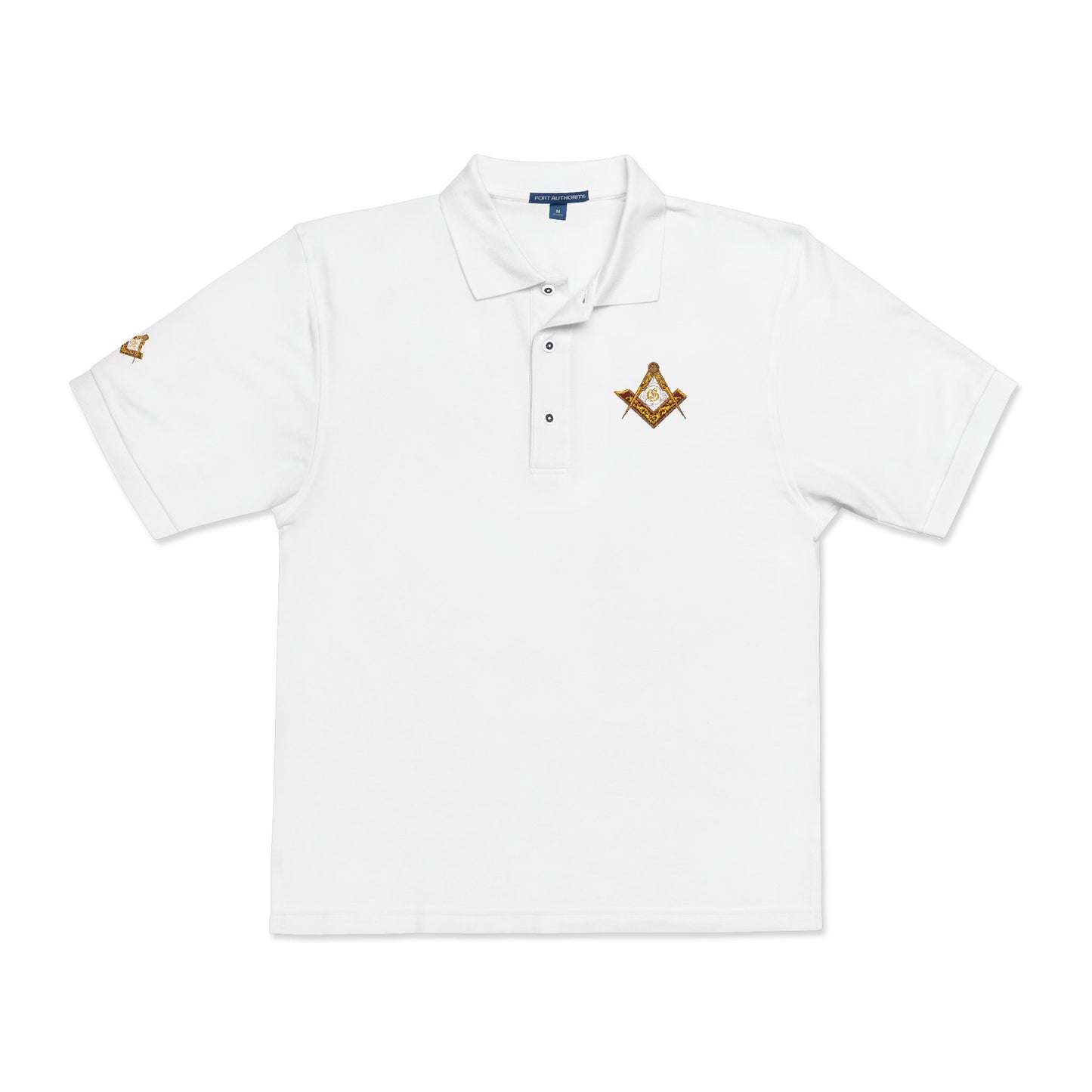 Stylish Unisex Polo Shirt with Embroidered Designs – Perfect for Casual & Formal Occasions