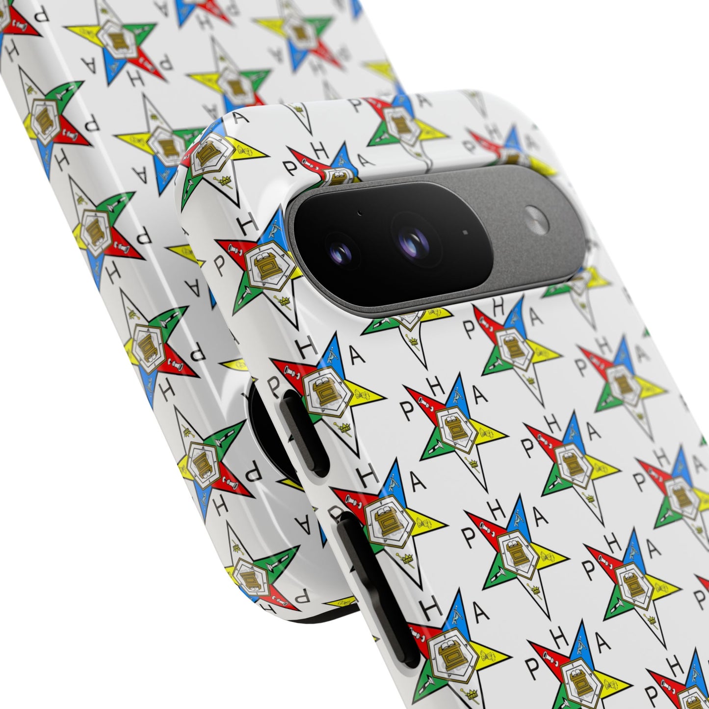 Colorful Phone Case for Tough Cases Lovers, Customizable Phone Accessories, Unique Gift, Durable Phone Cover, Fun Patterned Case