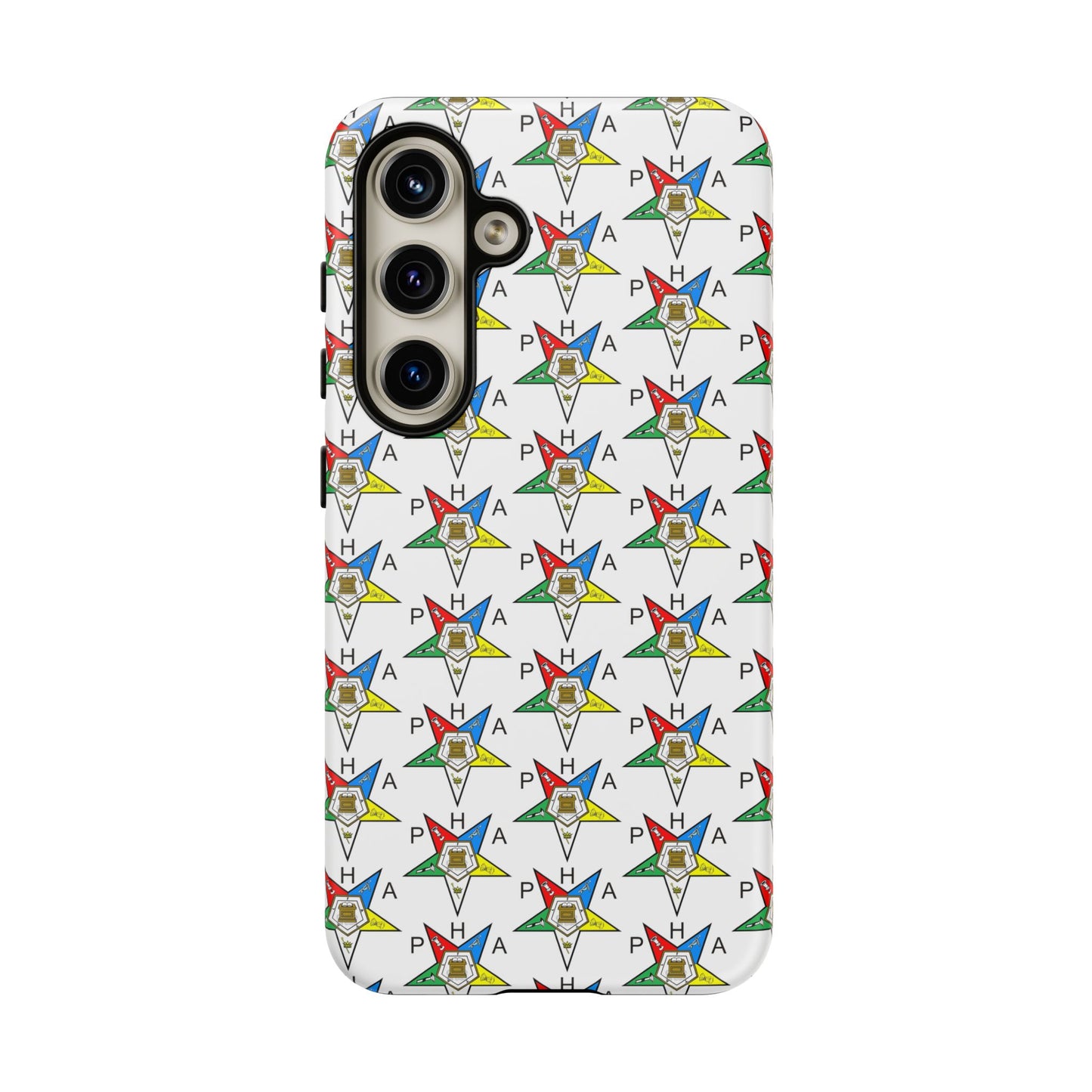 Colorful Phone Case for Tough Cases Lovers, Customizable Phone Accessories, Unique Gift, Durable Phone Cover, Fun Patterned Case