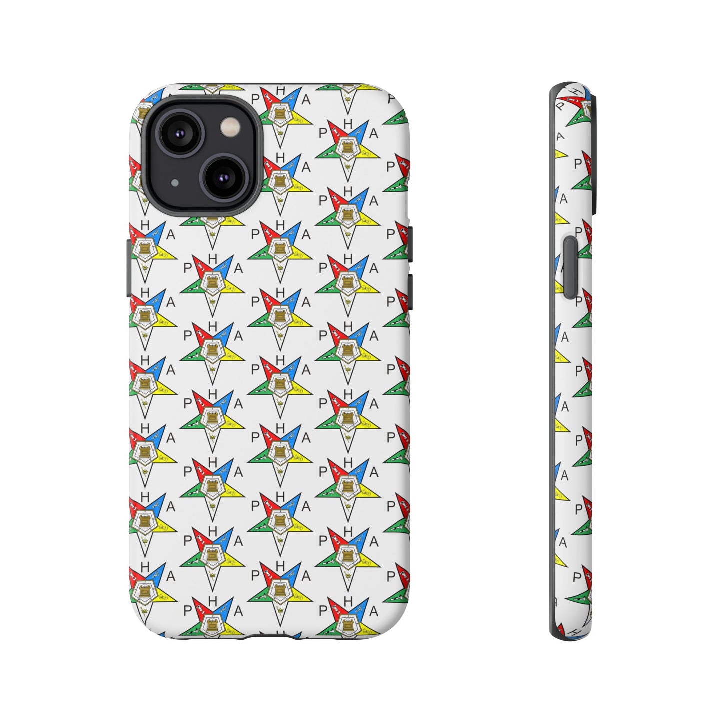 Colorful Phone Case for Tough Cases Lovers, Customizable Phone Accessories, Unique Gift, Durable Phone Cover, Fun Patterned Case