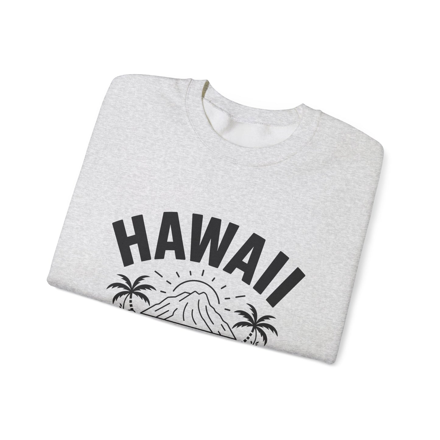Hawaii Aloha Crewneck Sweatshirt, Beach Vibes, Vacation Apparel, Casual Style, Gift for Travelers, Summer Fashion, Cozy Wear