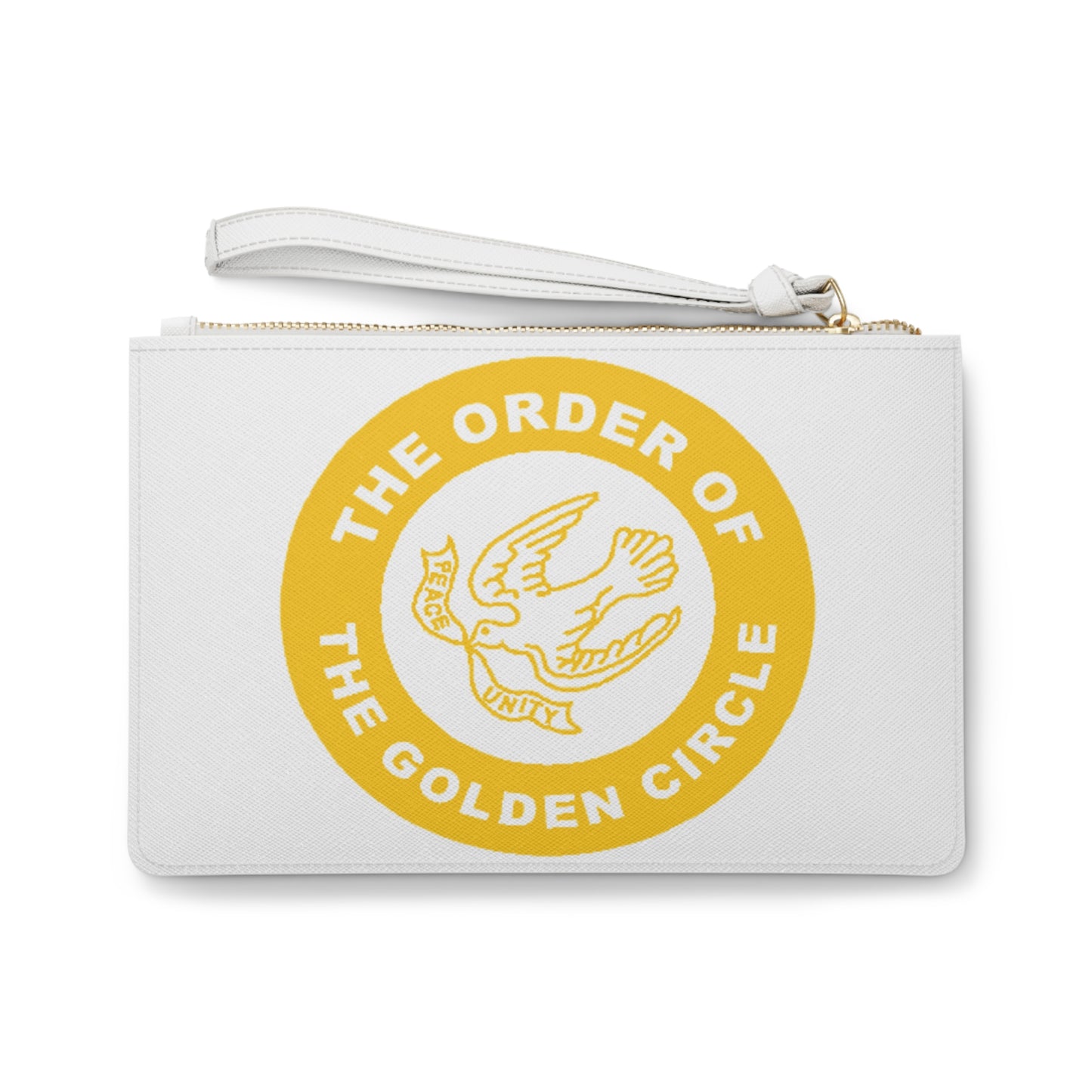 Golden Circle Clutch Bag
