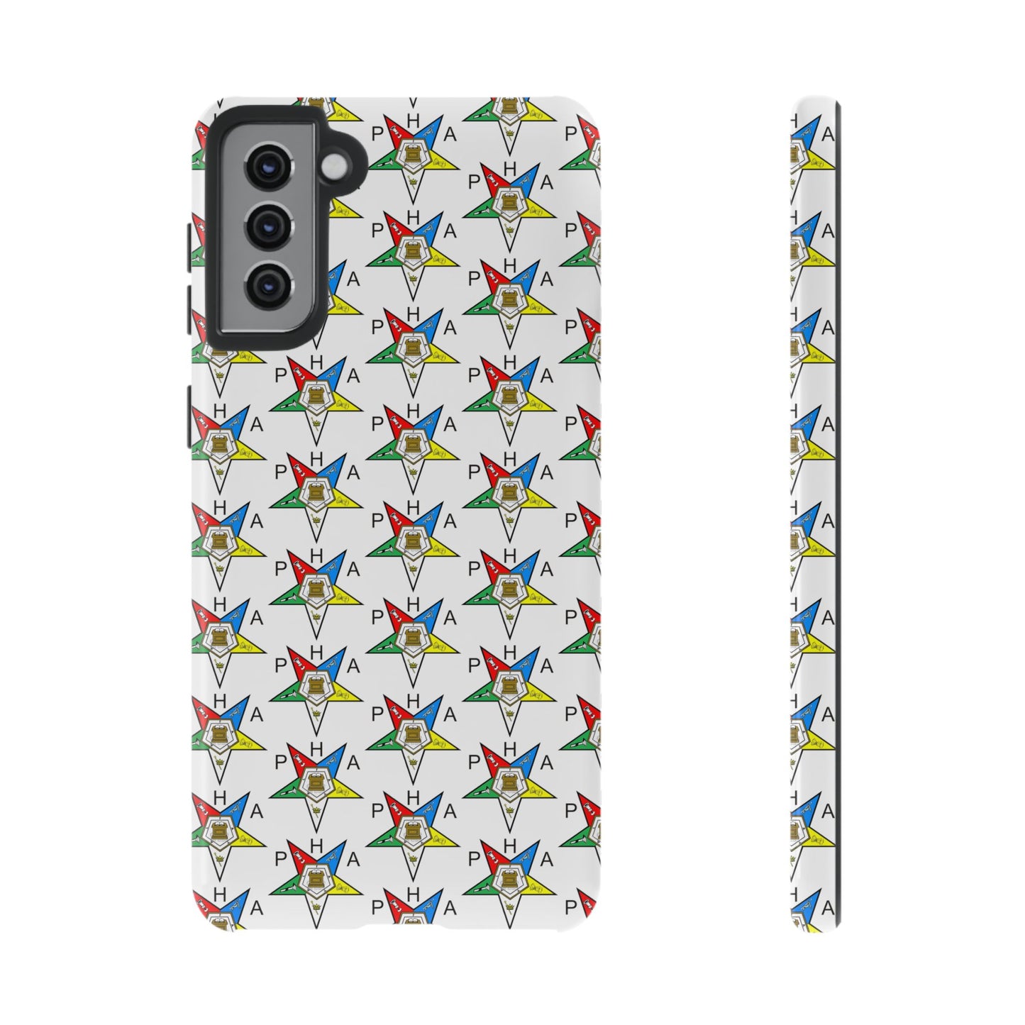 Colorful Phone Case for Tough Cases Lovers, Customizable Phone Accessories, Unique Gift, Durable Phone Cover, Fun Patterned Case