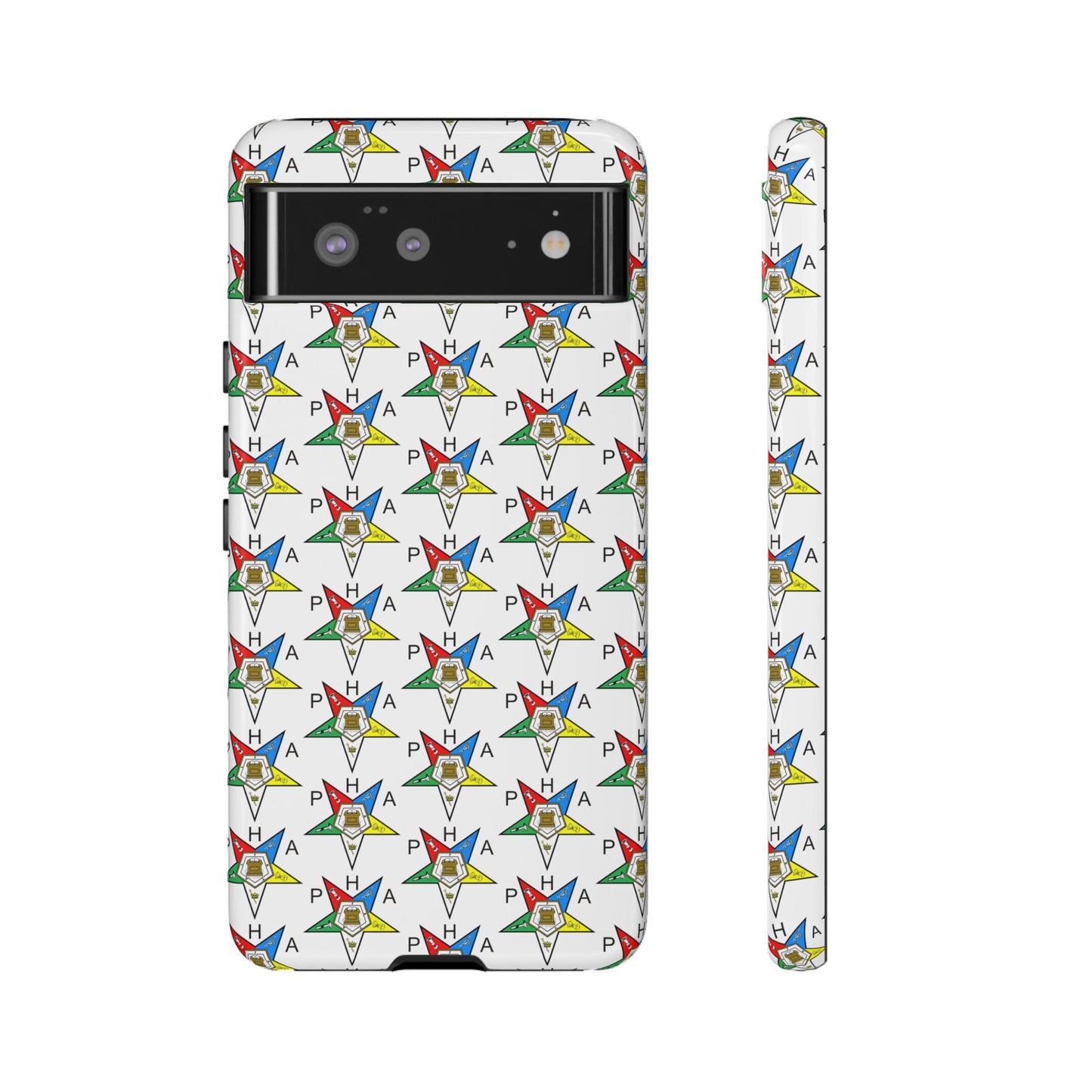 Colorful Phone Case for Tough Cases Lovers, Customizable Phone Accessories, Unique Gift, Durable Phone Cover, Fun Patterned Case