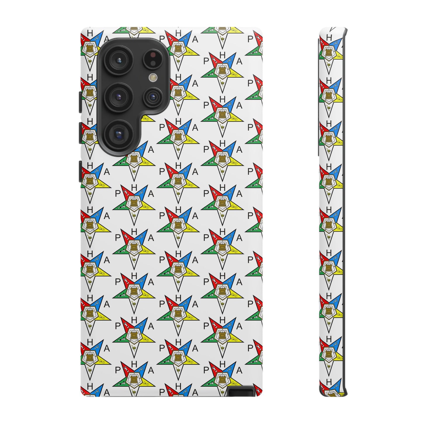 Colorful Phone Case for Tough Cases Lovers, Customizable Phone Accessories, Unique Gift, Durable Phone Cover, Fun Patterned Case
