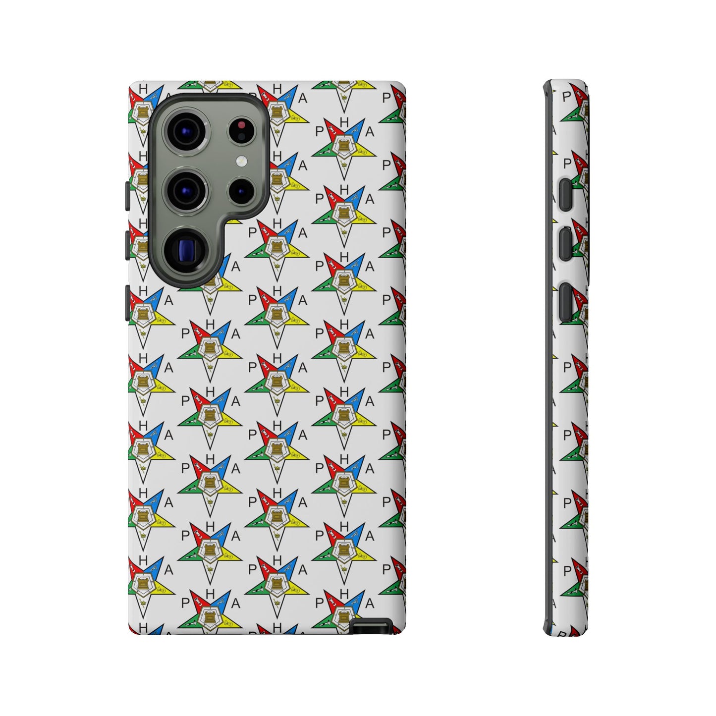 Colorful Phone Case for Tough Cases Lovers, Customizable Phone Accessories, Unique Gift, Durable Phone Cover, Fun Patterned Case