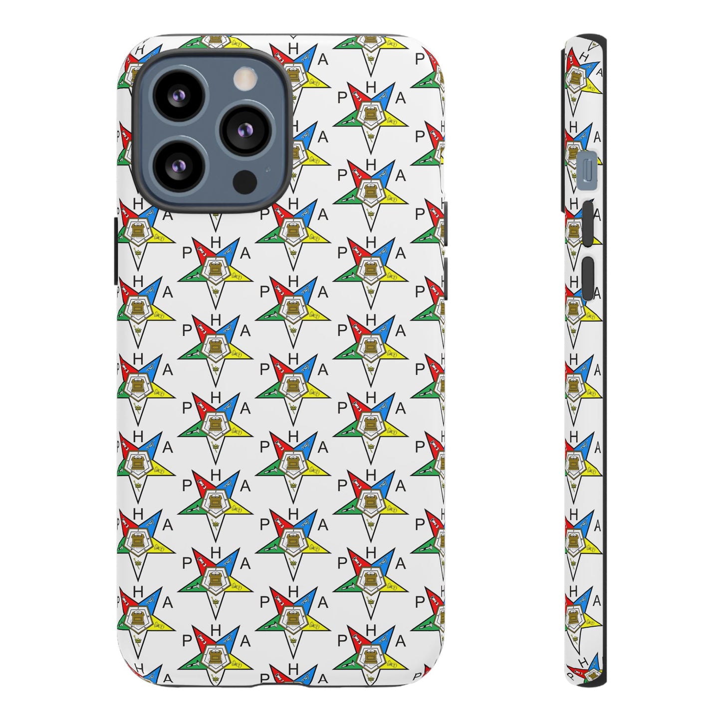Colorful Phone Case for Tough Cases Lovers, Customizable Phone Accessories, Unique Gift, Durable Phone Cover, Fun Patterned Case