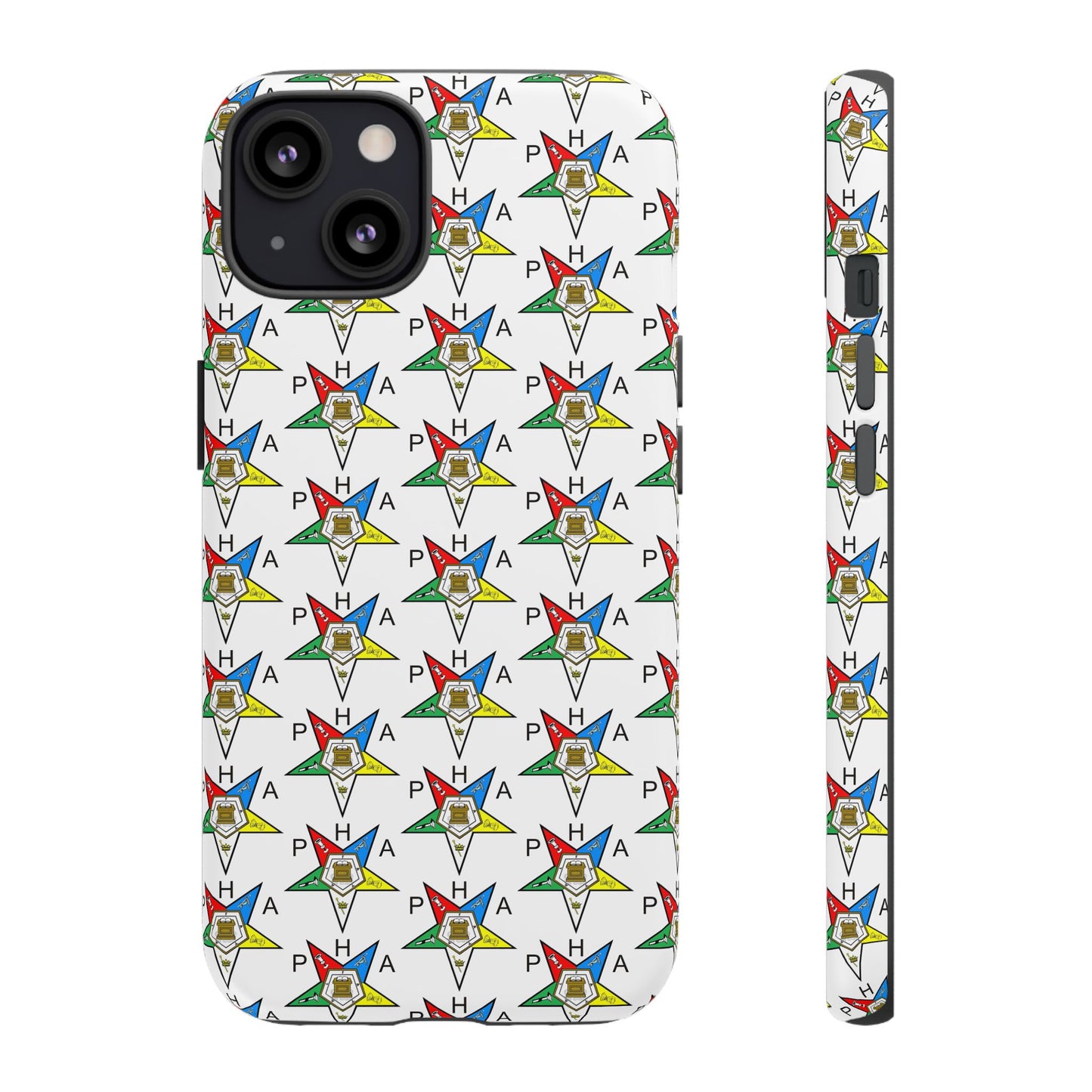 Colorful Phone Case for Tough Cases Lovers, Customizable Phone Accessories, Unique Gift, Durable Phone Cover, Fun Patterned Case