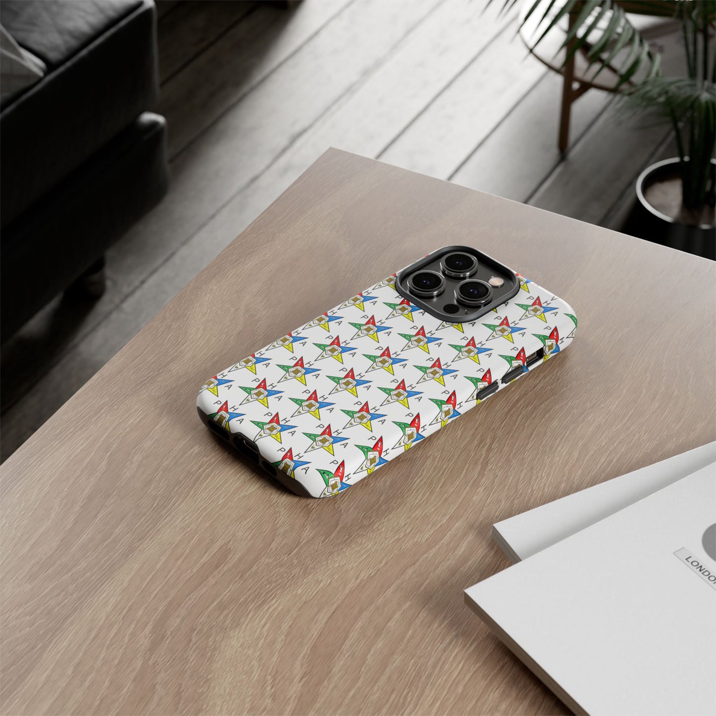 Colorful Phone Case for Tough Cases Lovers, Customizable Phone Accessories, Unique Gift, Durable Phone Cover, Fun Patterned Case