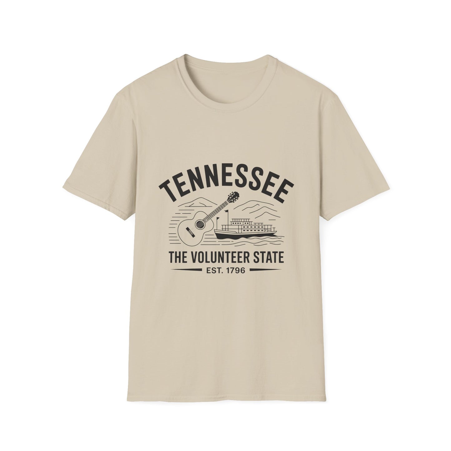 Tennessee Unisex T-Shirt - Vintage Style Southern Tee, Perfect for Gifting, Travel, Festivals, or Casual Wear