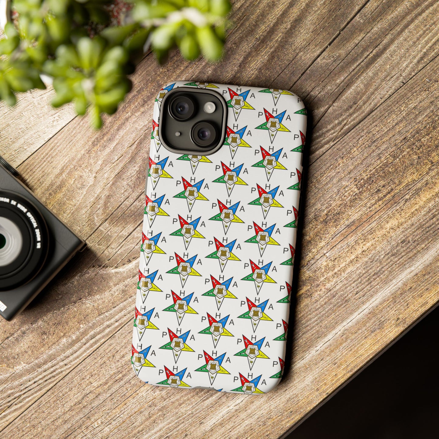 Colorful Phone Case for Tough Cases Lovers, Customizable Phone Accessories, Unique Gift, Durable Phone Cover, Fun Patterned Case