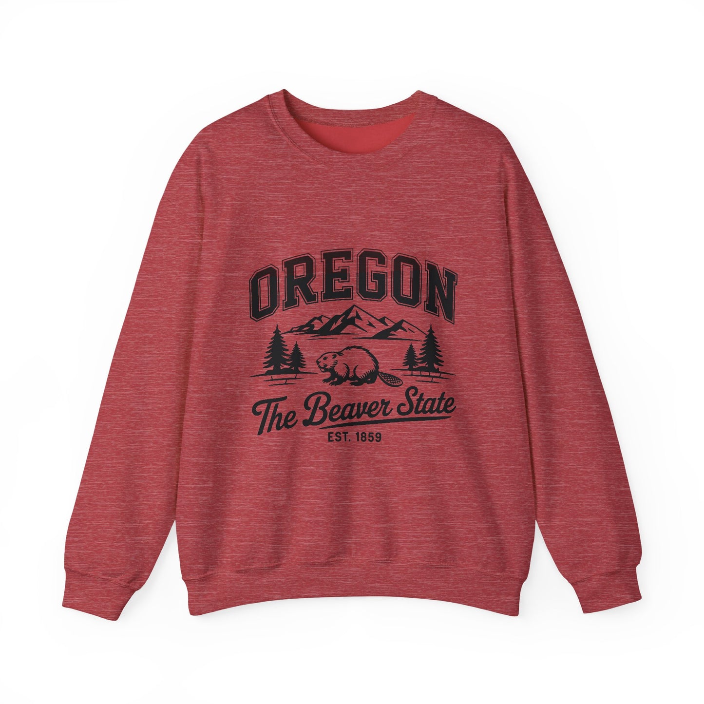 Oregon Adventure Sweatshirt - Cozy State Pride Crewneck, Great for Gifts, Travel, Fall, and Outdoor Lovers, Unisex Casual Wear