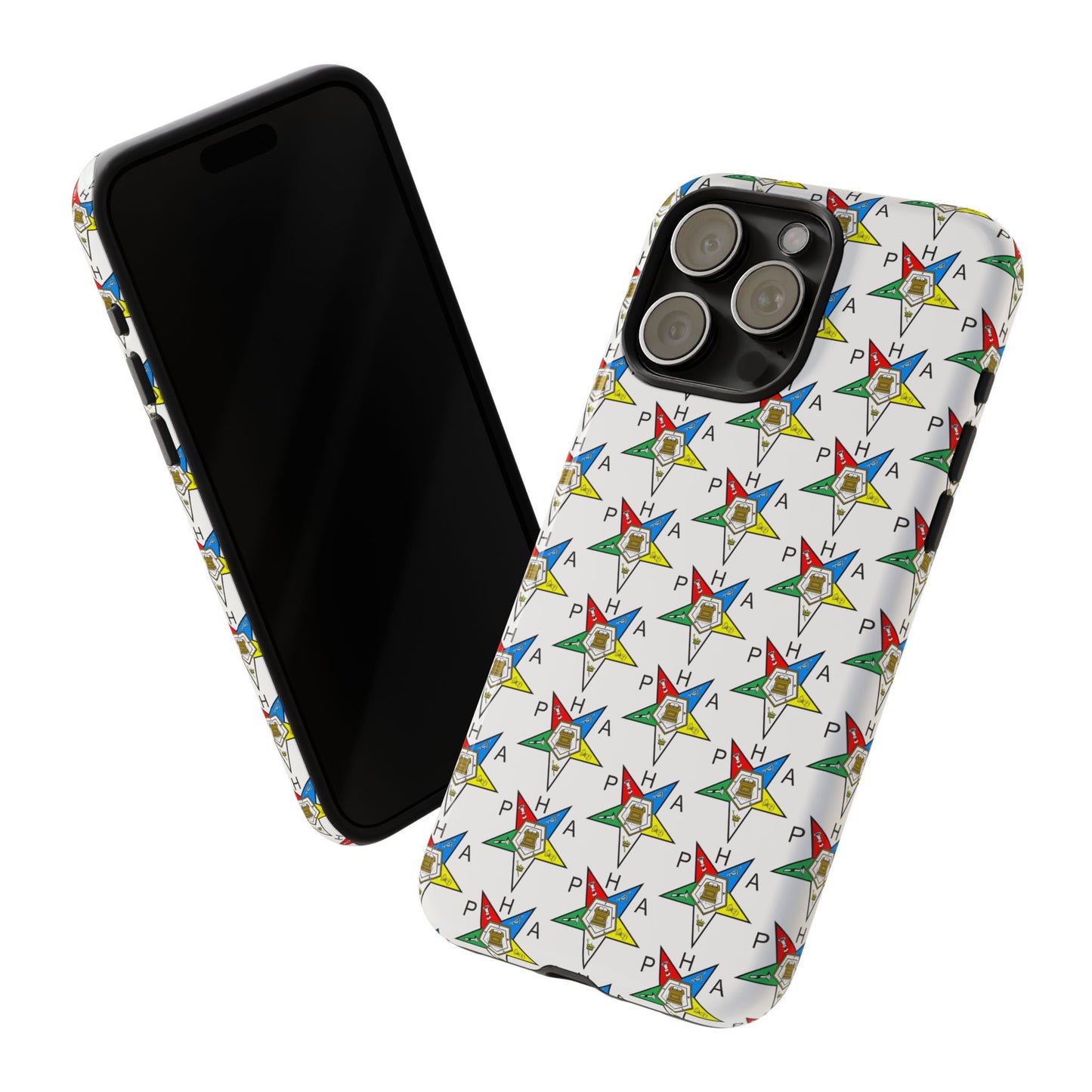 Colorful Phone Case for Tough Cases Lovers, Customizable Phone Accessories, Unique Gift, Durable Phone Cover, Fun Patterned Case