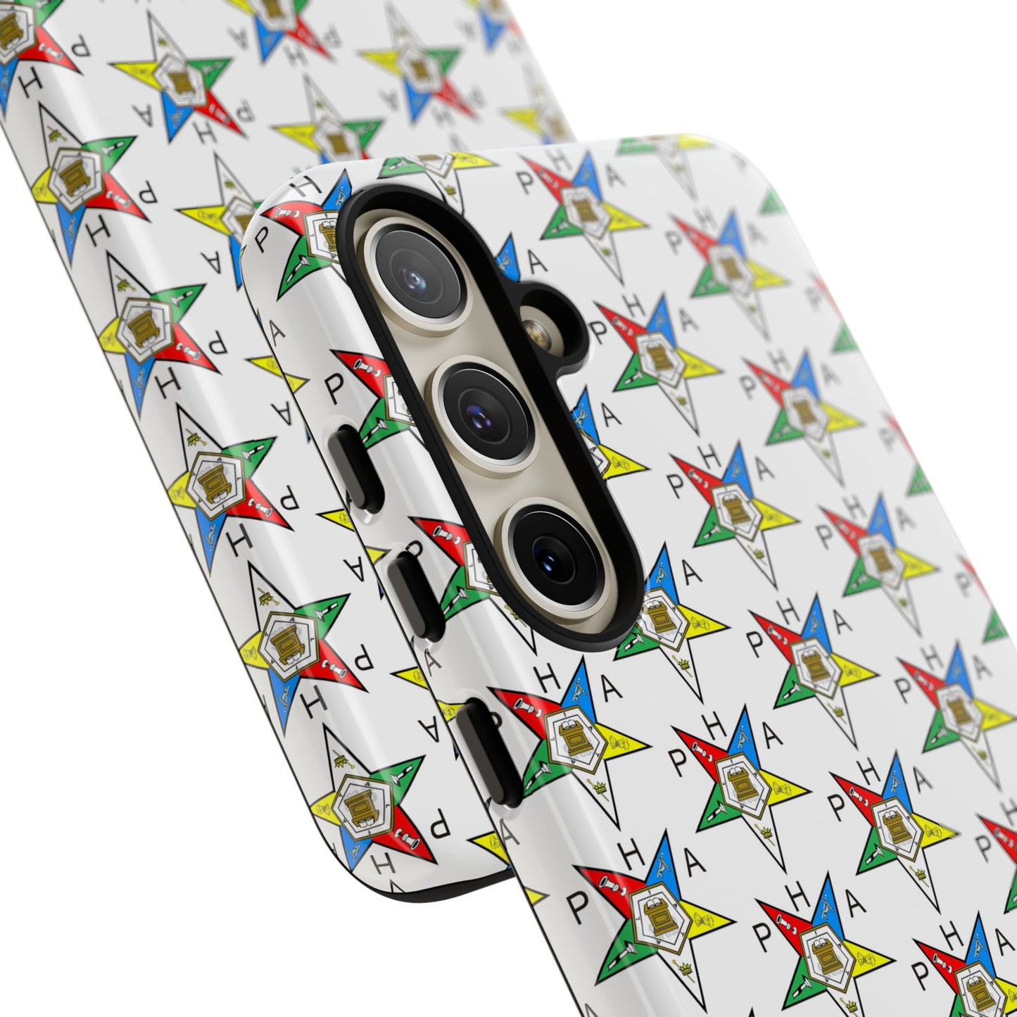 Colorful Phone Case for Tough Cases Lovers, Customizable Phone Accessories, Unique Gift, Durable Phone Cover, Fun Patterned Case