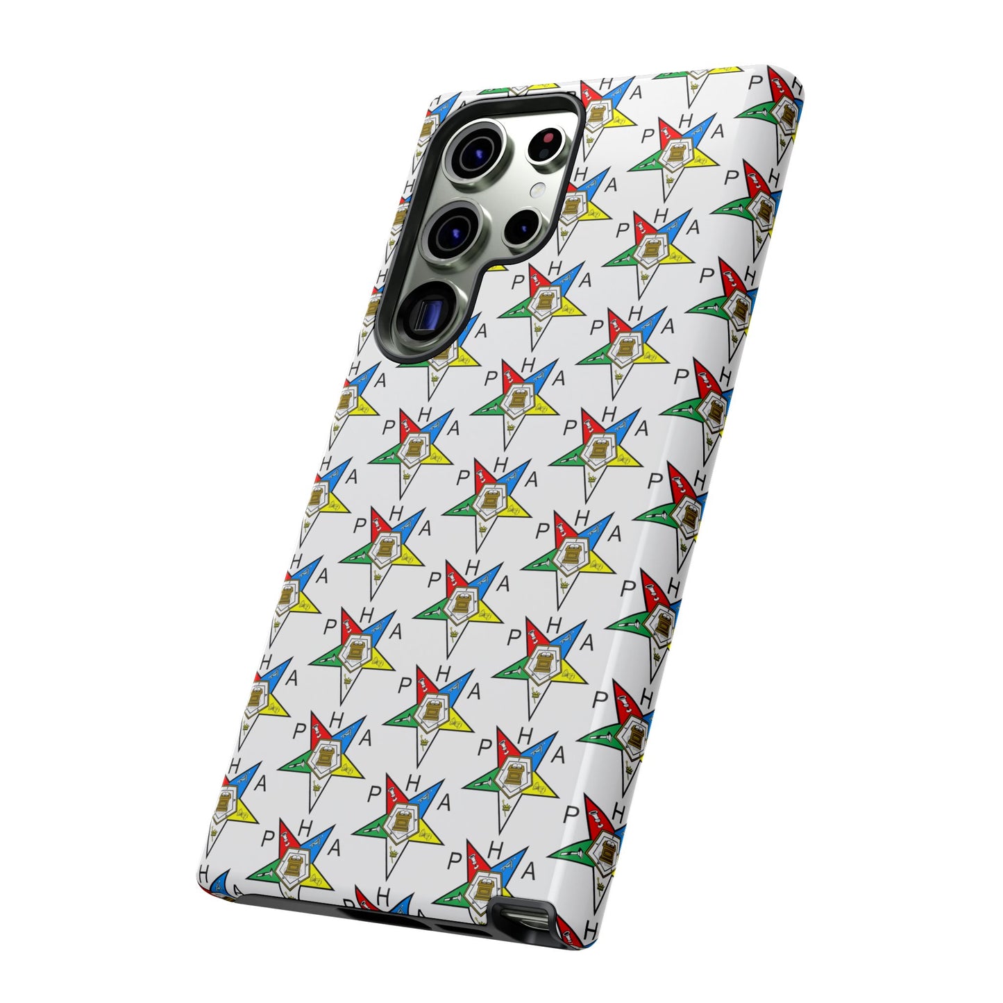 Colorful Phone Case for Tough Cases Lovers, Customizable Phone Accessories, Unique Gift, Durable Phone Cover, Fun Patterned Case