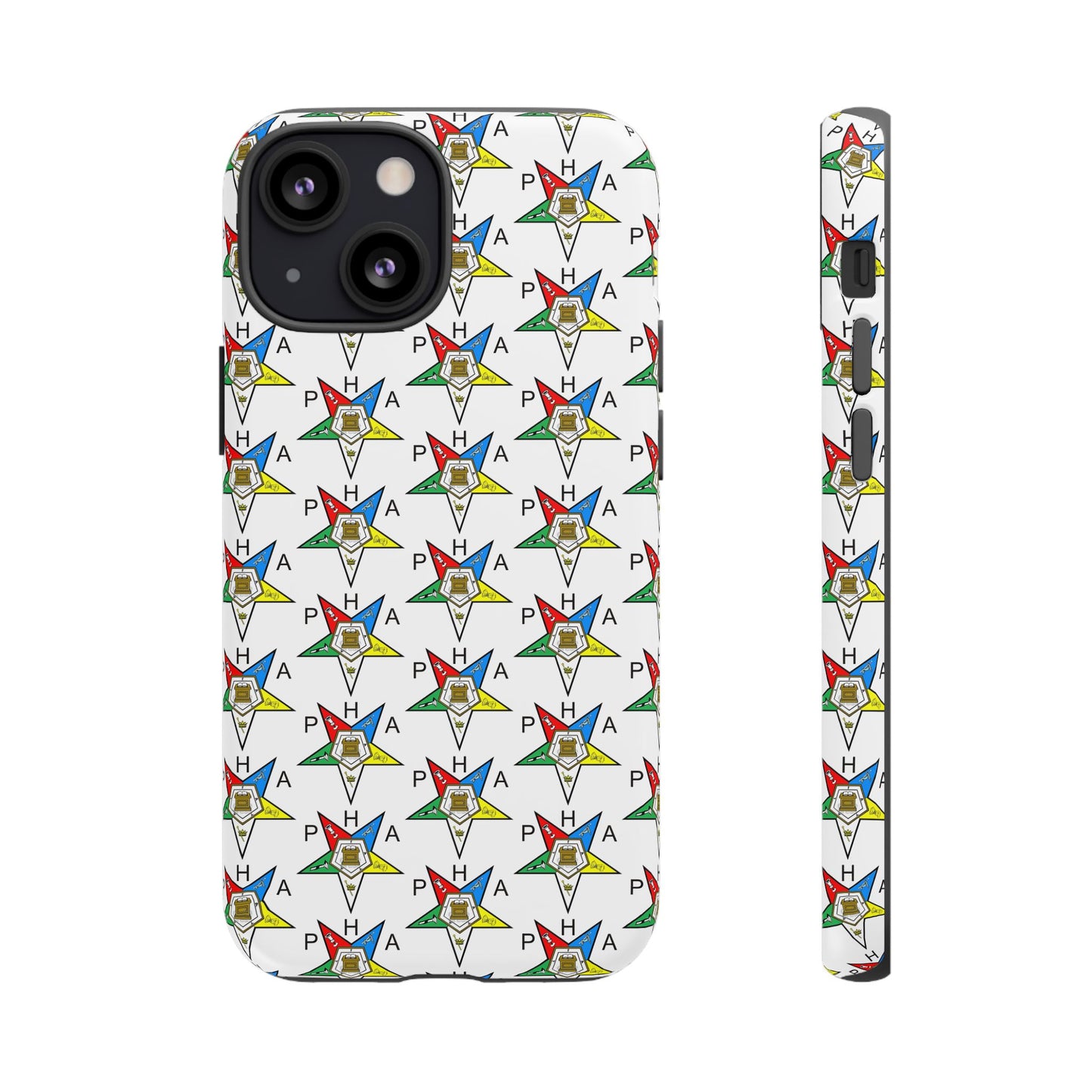 Colorful Phone Case for Tough Cases Lovers, Customizable Phone Accessories, Unique Gift, Durable Phone Cover, Fun Patterned Case