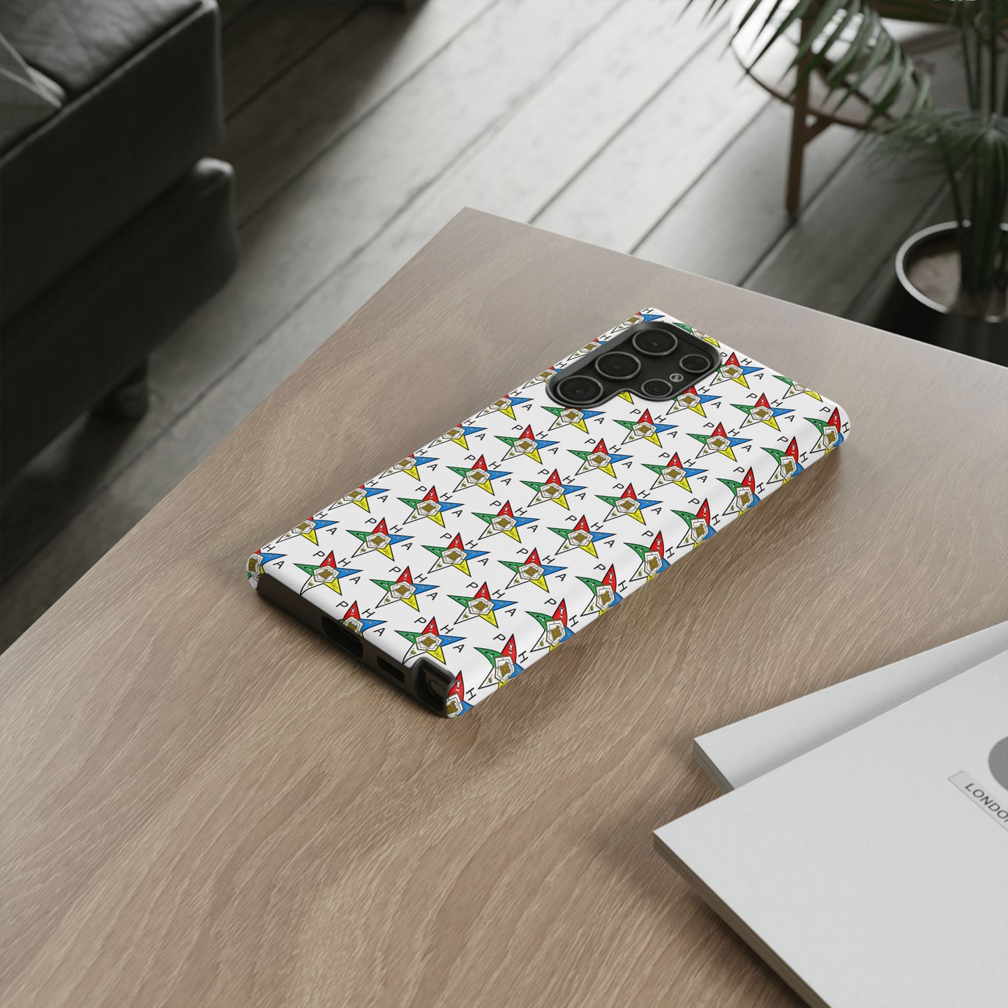 Colorful Phone Case for Tough Cases Lovers, Customizable Phone Accessories, Unique Gift, Durable Phone Cover, Fun Patterned Case