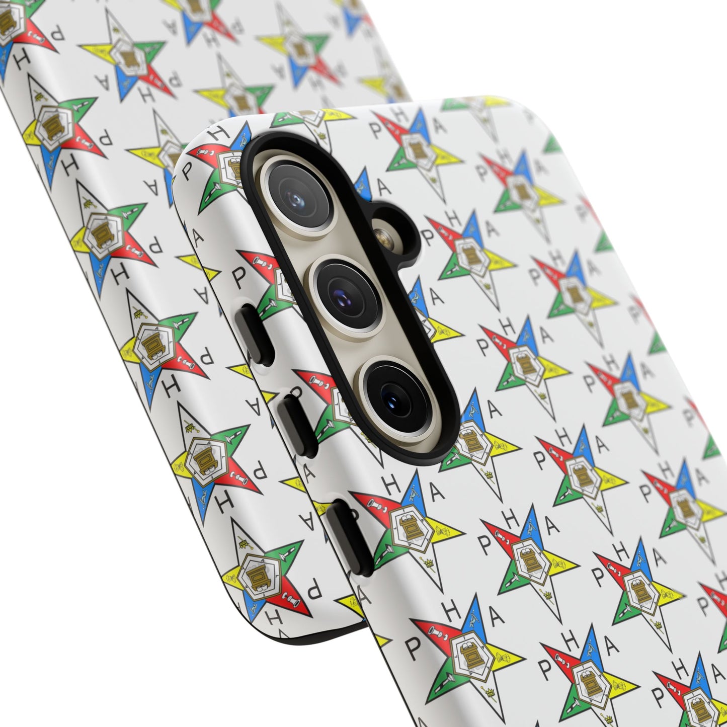 Colorful Phone Case for Tough Cases Lovers, Customizable Phone Accessories, Unique Gift, Durable Phone Cover, Fun Patterned Case