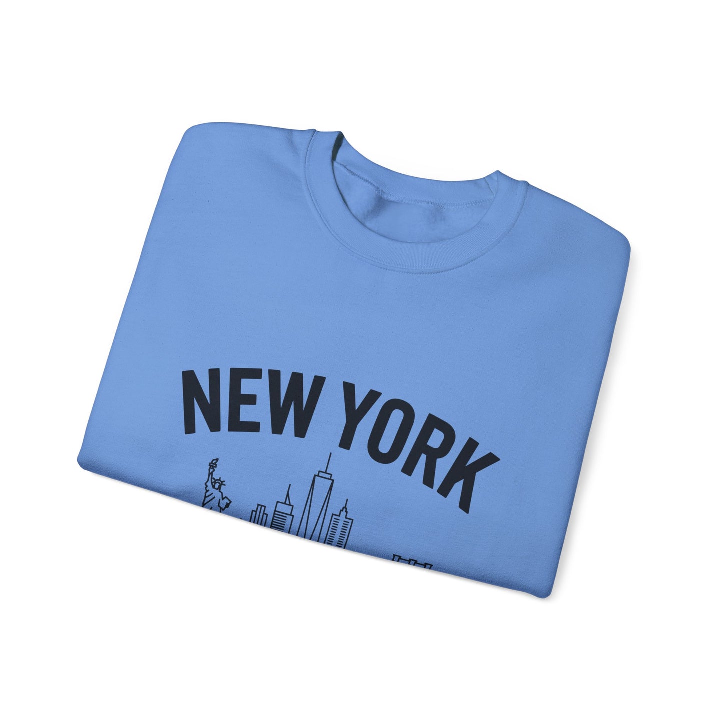 New York Skyline Crewneck Sweatshirt, Cozy NYC Apparel, Unisex Sweatshirt, Travel Souvenir, Urban Fashion, Gift for New Yorkers
