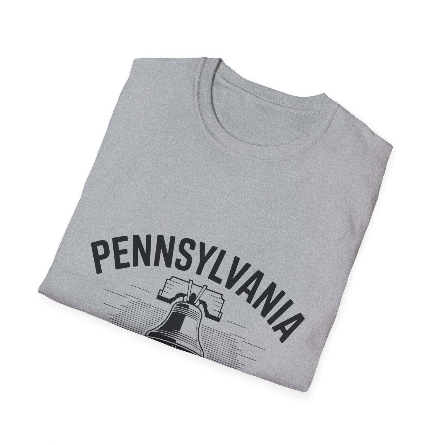 Pennsylvania Keystone State T-Shirt, Unisex Tee, Travel Souvenir, State Pride, Gift for Pennsylvanians, Casual Wear, Summer Fashion