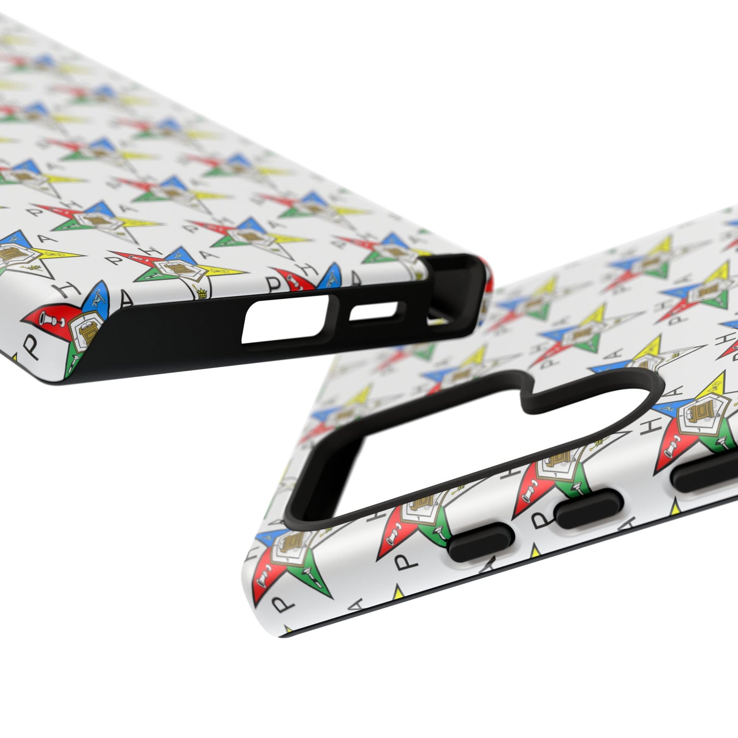 Colorful Phone Case for Tough Cases Lovers, Customizable Phone Accessories, Unique Gift, Durable Phone Cover, Fun Patterned Case