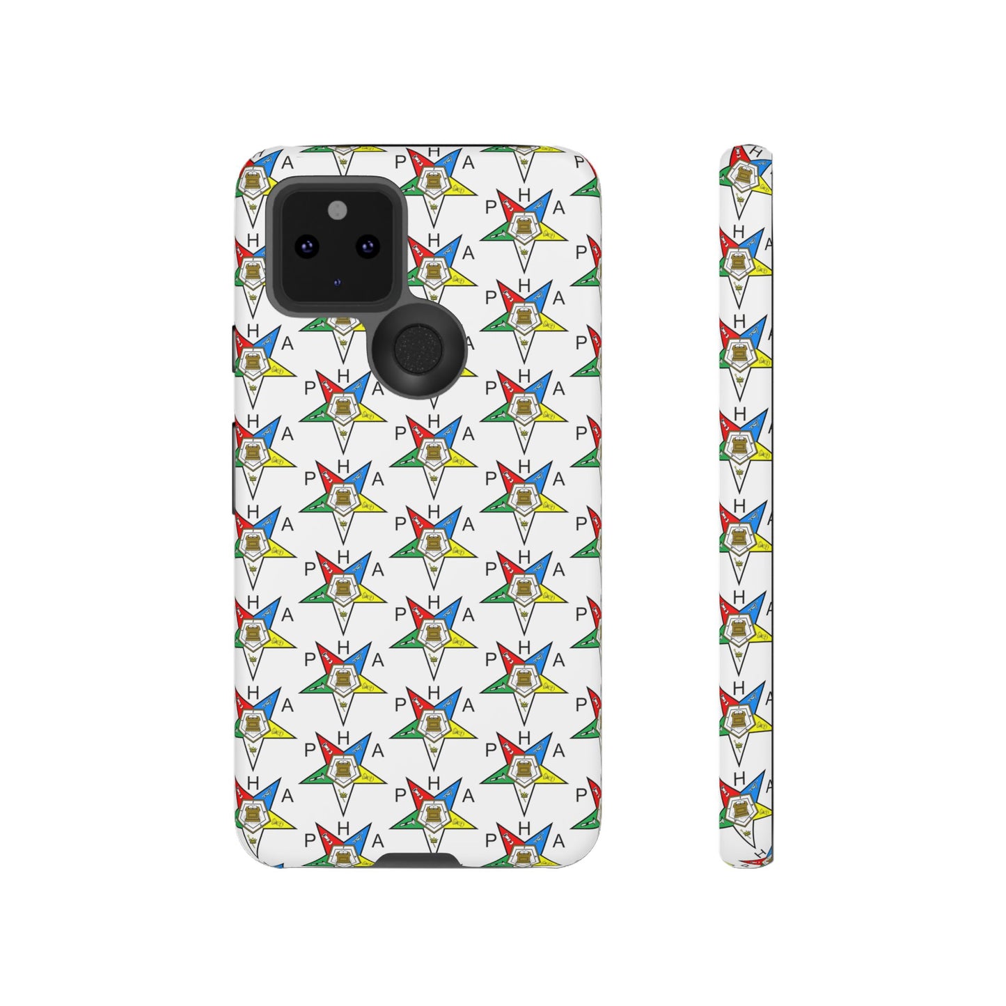 Colorful Phone Case for Tough Cases Lovers, Customizable Phone Accessories, Unique Gift, Durable Phone Cover, Fun Patterned Case