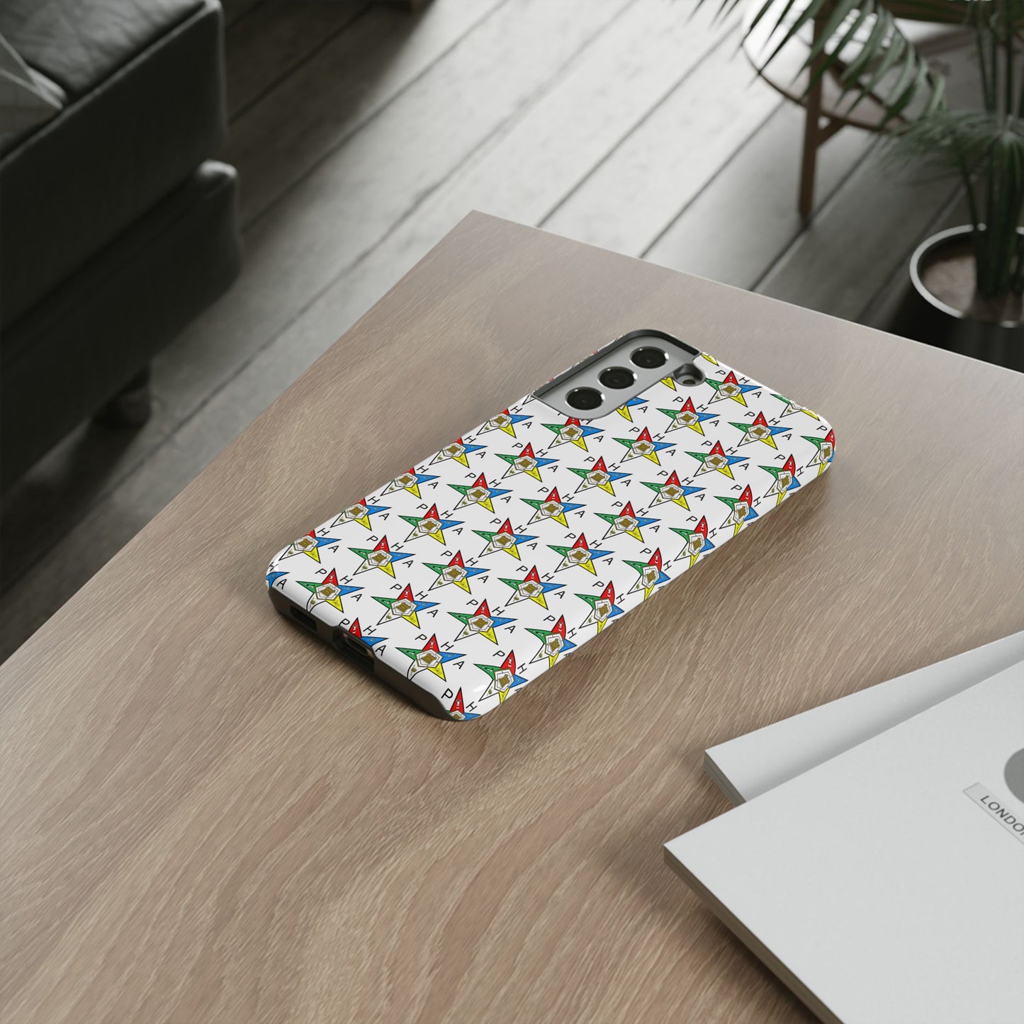 Colorful Phone Case for Tough Cases Lovers, Customizable Phone Accessories, Unique Gift, Durable Phone Cover, Fun Patterned Case