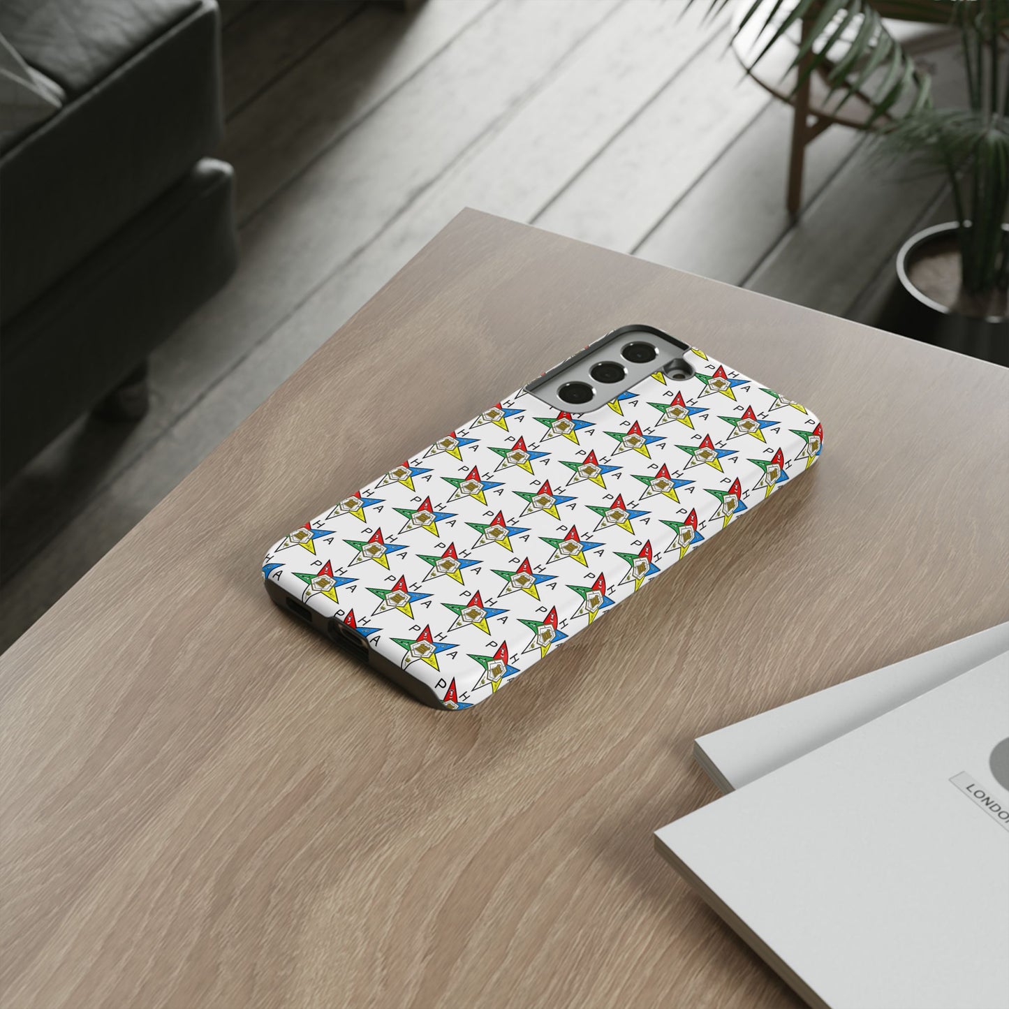 Colorful Phone Case for Tough Cases Lovers, Customizable Phone Accessories, Unique Gift, Durable Phone Cover, Fun Patterned Case