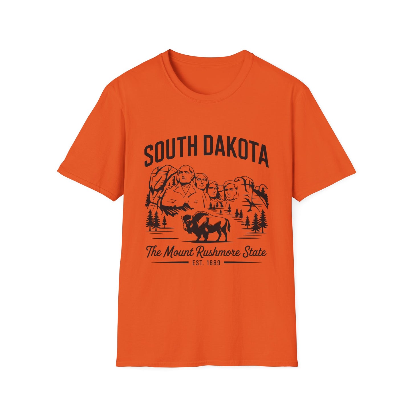 South Dakota Vintage T-Shirt, Unisex Graphic Tee, Midwest Souvenir Shirt, State Pride Apparel, Travel Gift for Him and Her