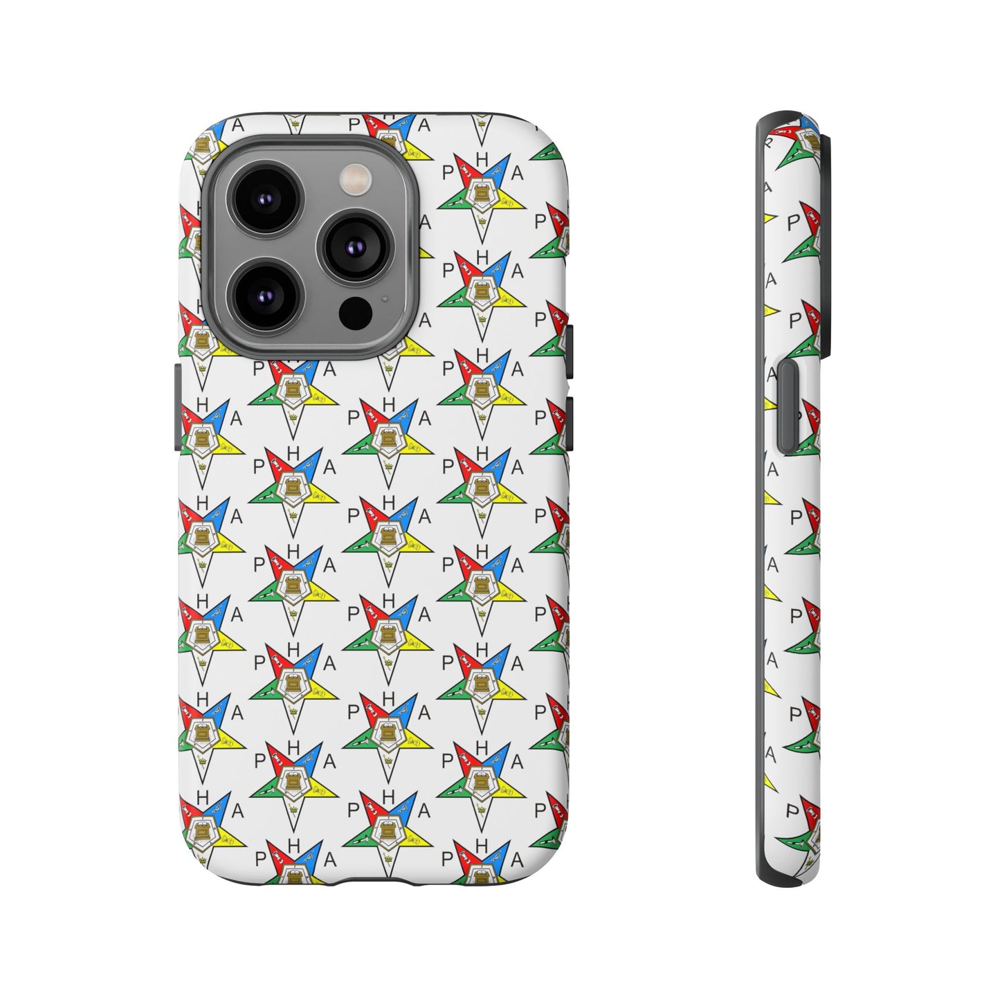 Colorful Phone Case for Tough Cases Lovers, Customizable Phone Accessories, Unique Gift, Durable Phone Cover, Fun Patterned Case