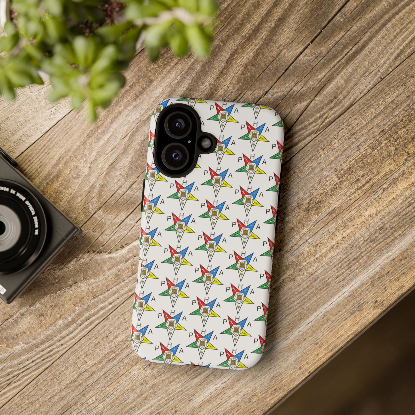 Colorful Phone Case for Tough Cases Lovers, Customizable Phone Accessories, Unique Gift, Durable Phone Cover, Fun Patterned Case