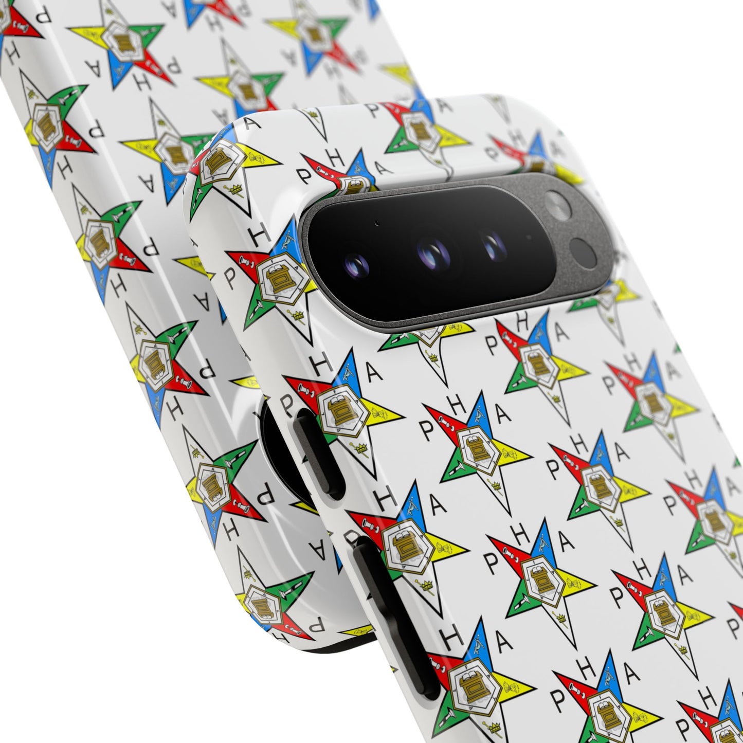 Colorful Phone Case for Tough Cases Lovers, Customizable Phone Accessories, Unique Gift, Durable Phone Cover, Fun Patterned Case