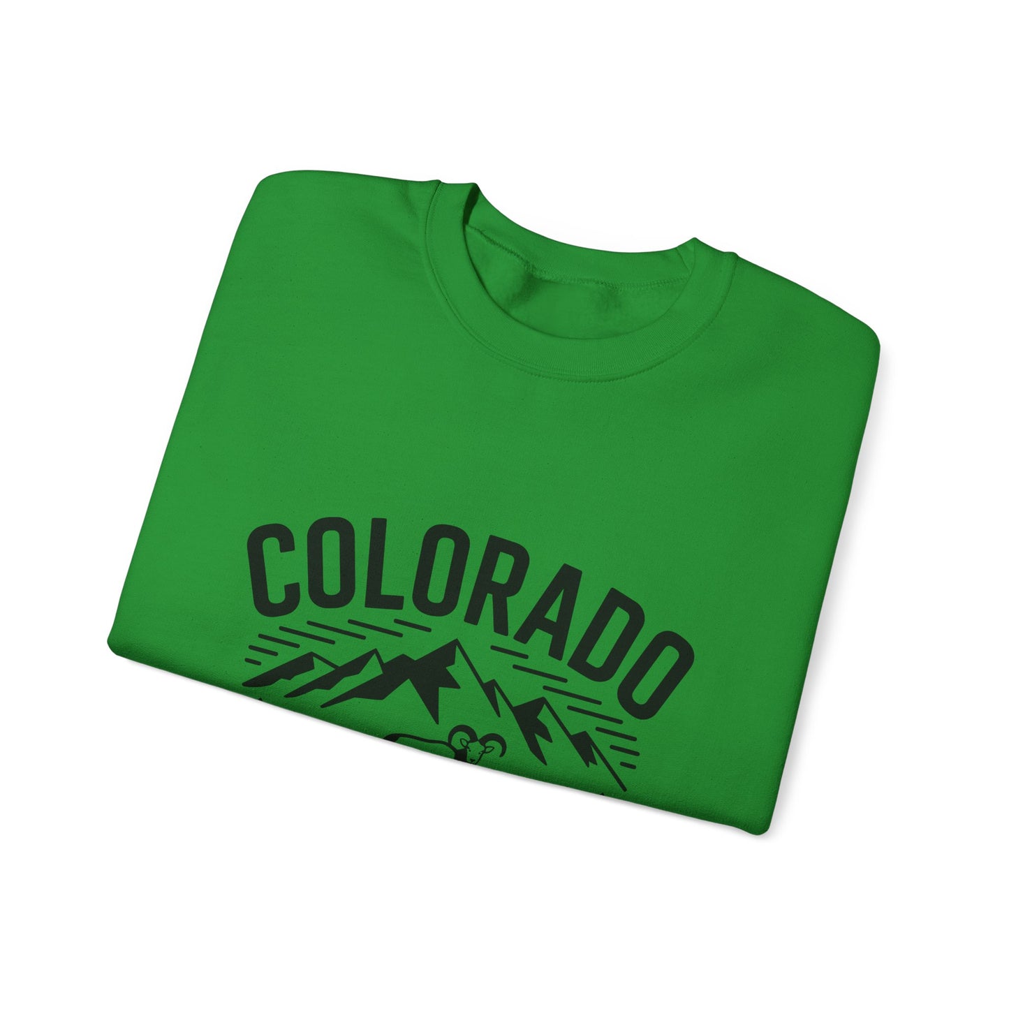 Colorado Adventure Crewneck Sweatshirt - Cozy State Pride Apparel for Outdoor Lovers, Gifts for Tourists & Nature Enthusiasts