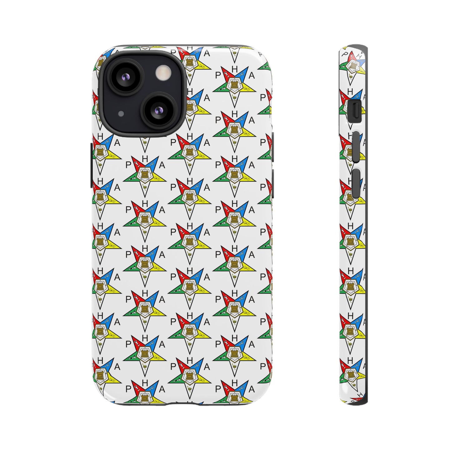 Colorful Phone Case for Tough Cases Lovers, Customizable Phone Accessories, Unique Gift, Durable Phone Cover, Fun Patterned Case