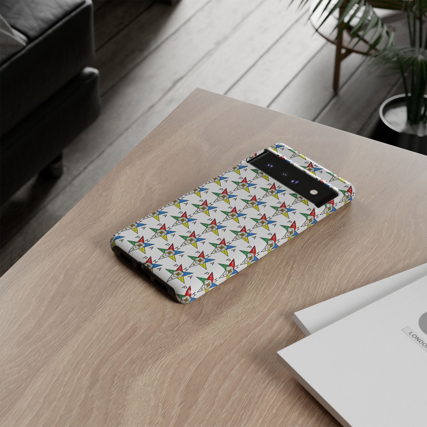 Colorful Phone Case for Tough Cases Lovers, Customizable Phone Accessories, Unique Gift, Durable Phone Cover, Fun Patterned Case