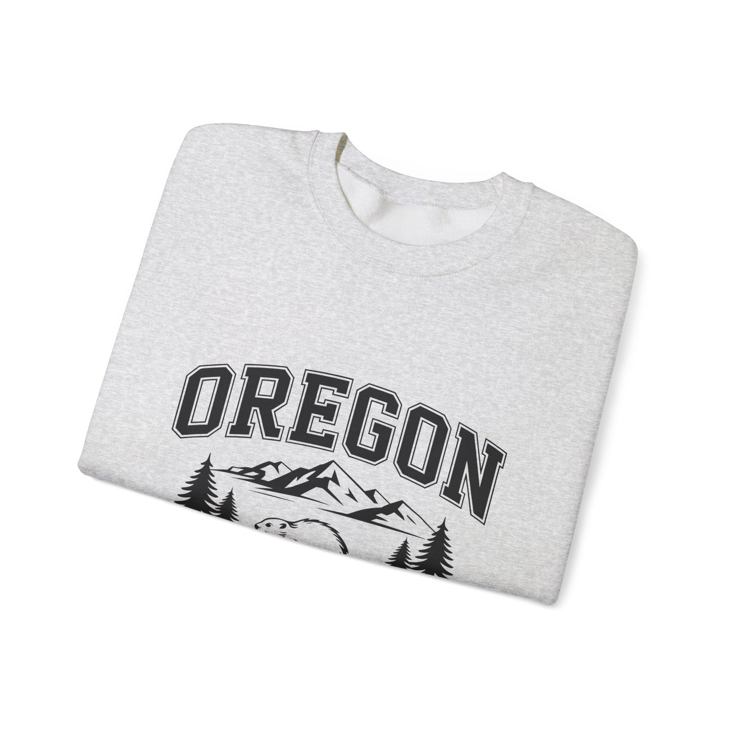 Oregon Adventure Sweatshirt - Cozy State Pride Crewneck, Great for Gifts, Travel, Fall, and Outdoor Lovers, Unisex Casual Wear