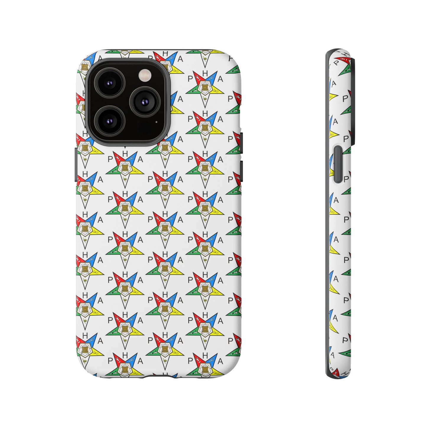 Colorful Phone Case for Tough Cases Lovers, Customizable Phone Accessories, Unique Gift, Durable Phone Cover, Fun Patterned Case