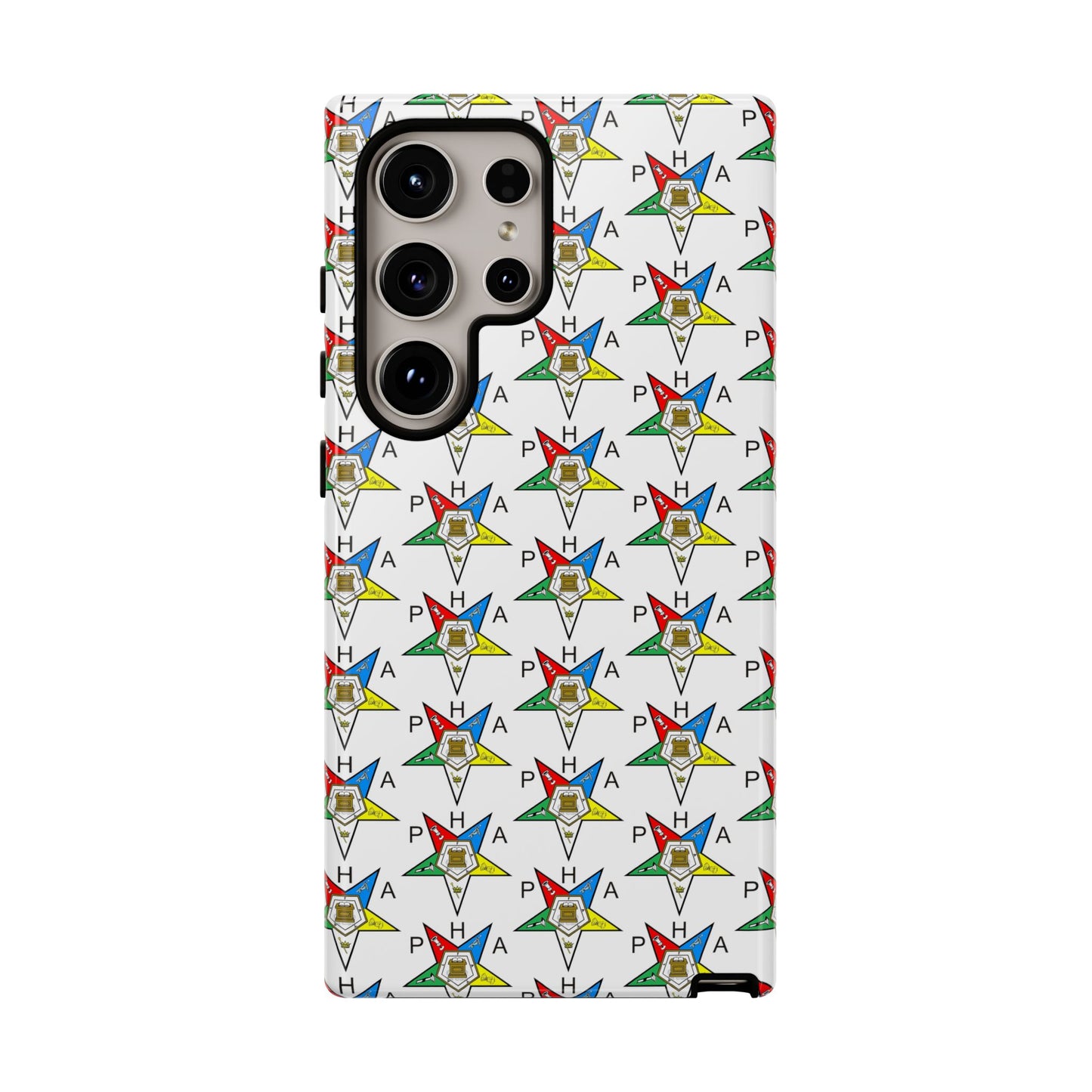 Colorful Phone Case for Tough Cases Lovers, Customizable Phone Accessories, Unique Gift, Durable Phone Cover, Fun Patterned Case