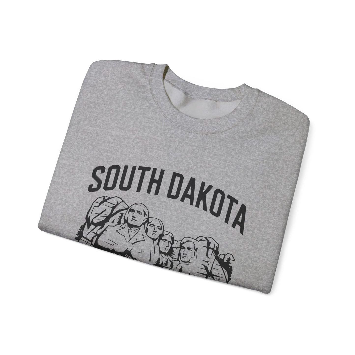 South Dakota Vintage Crewneck Sweatshirt | Mount Rushmore State Apparel, Unisex Pullover, Travel Souvenir, Casual Outfit, Gift for Him/Her