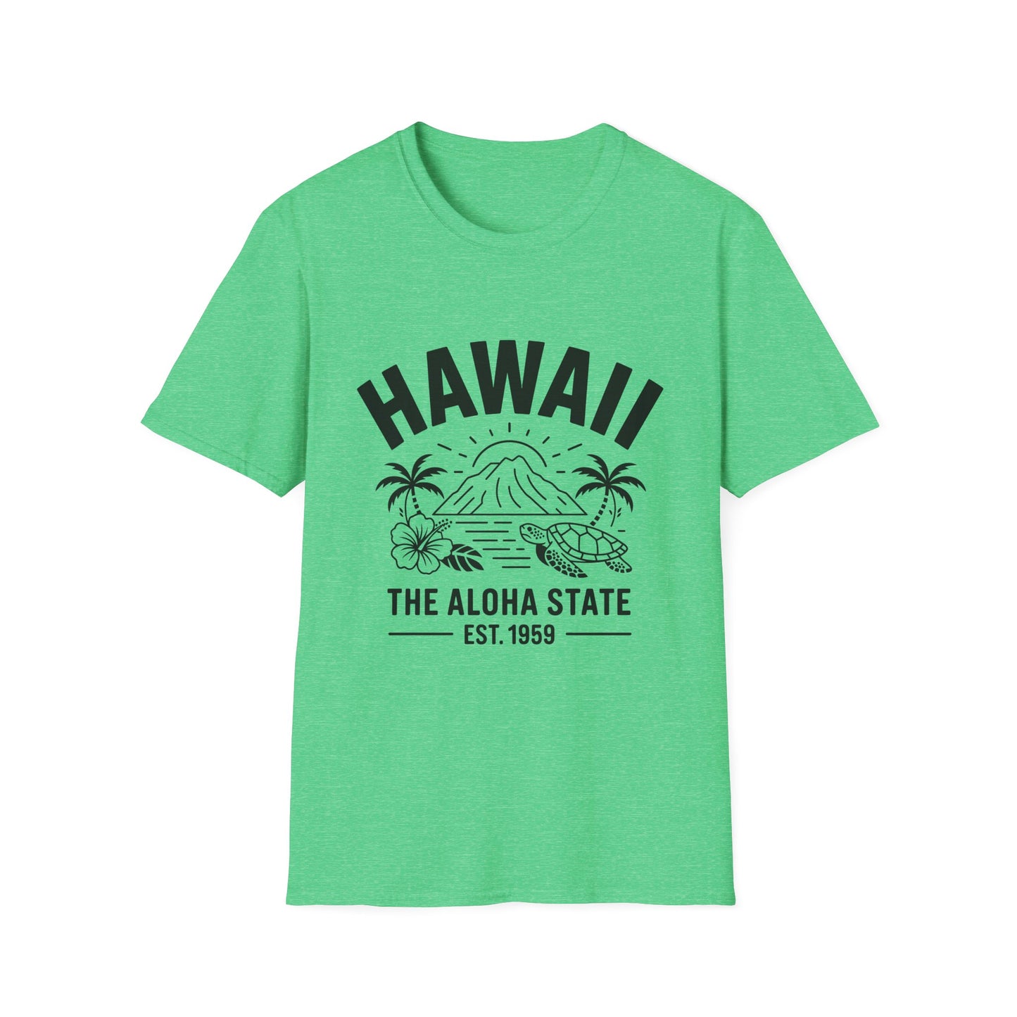 Hawaii Themed Unisex T-Shirt, Casual Summer Tee, Travel Souvenir, Beachwear, Gift for Aloha Lovers