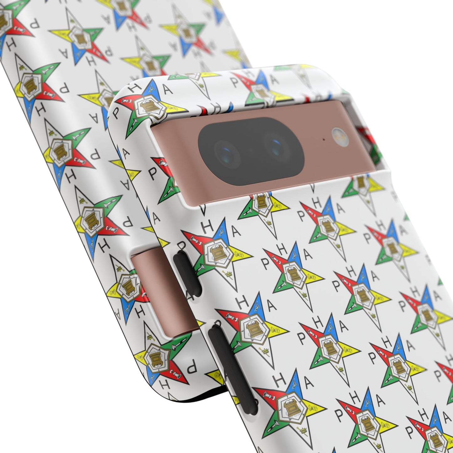 Colorful Phone Case for Tough Cases Lovers, Customizable Phone Accessories, Unique Gift, Durable Phone Cover, Fun Patterned Case