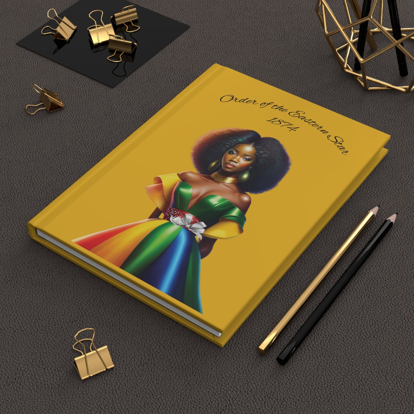 Hardcover Journal - Order of the Eastern Star, 1874 | Perfect for Note-Taking, Keepsakes, Gifts, Sorority Events, Journaling