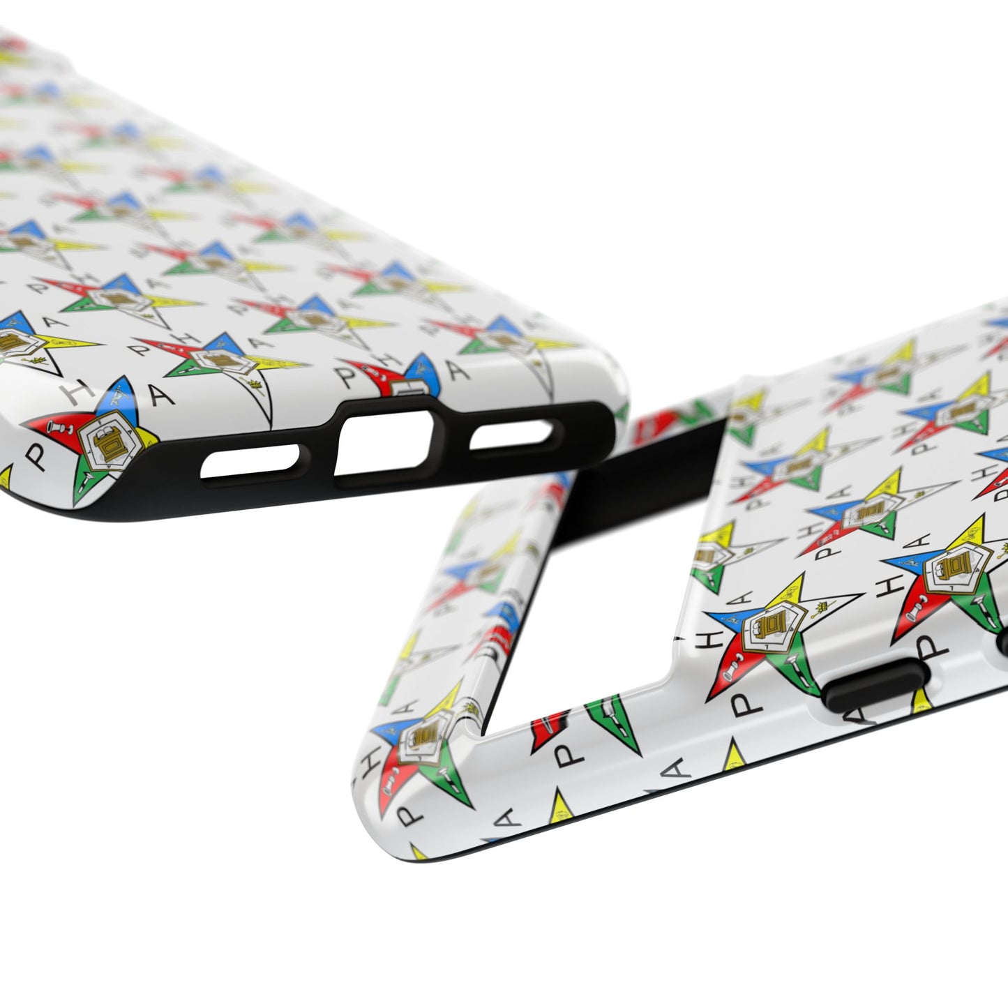 Colorful Phone Case for Tough Cases Lovers, Customizable Phone Accessories, Unique Gift, Durable Phone Cover, Fun Patterned Case