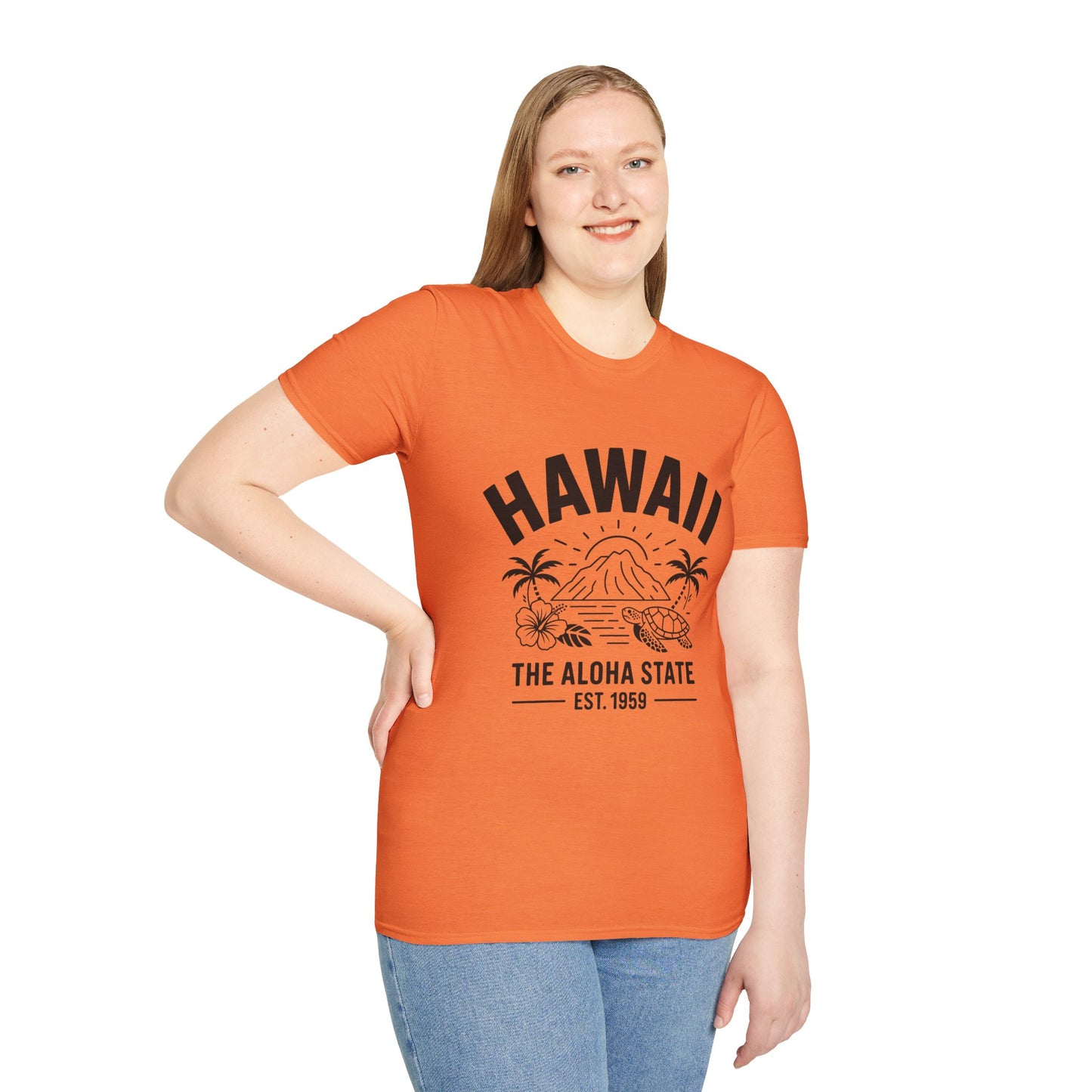 Hawaii Themed Unisex T-Shirt, Casual Summer Tee, Travel Souvenir, Beachwear, Gift for Aloha Lovers