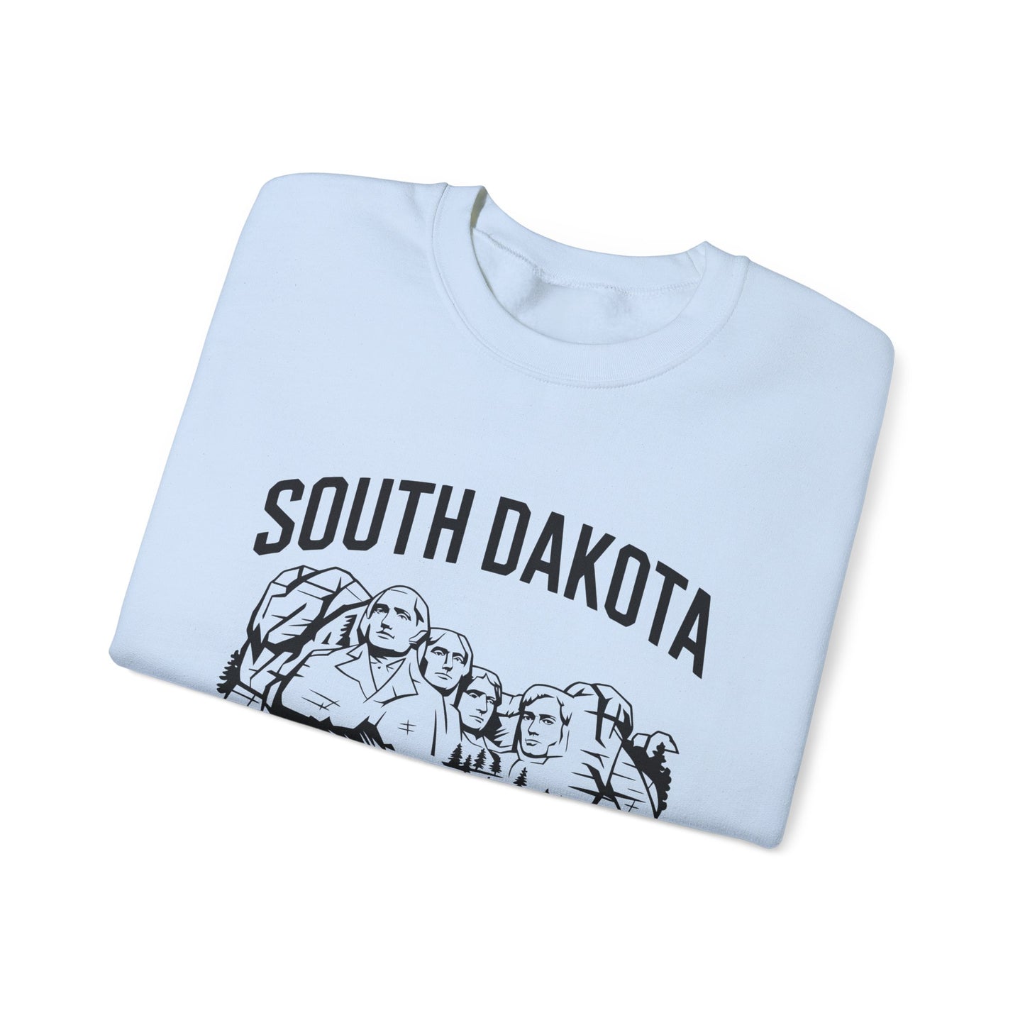South Dakota Vintage Crewneck Sweatshirt | Mount Rushmore State Apparel, Unisex Pullover, Travel Souvenir, Casual Outfit, Gift for Him/Her