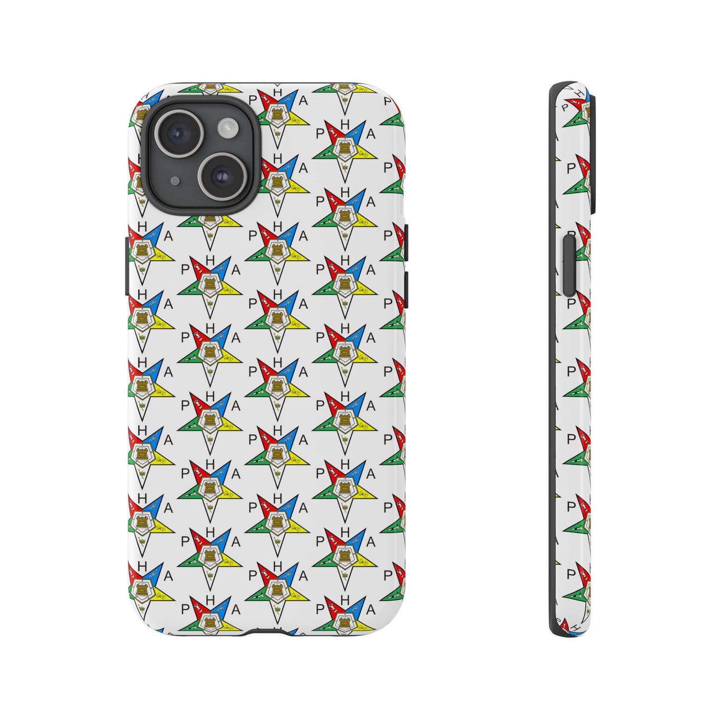 Colorful Phone Case for Tough Cases Lovers, Customizable Phone Accessories, Unique Gift, Durable Phone Cover, Fun Patterned Case