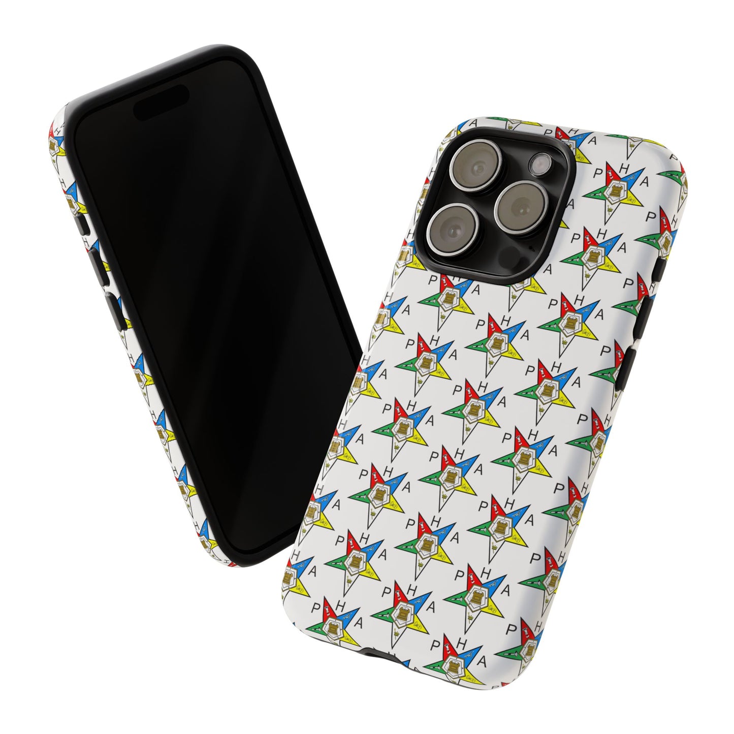 Colorful Phone Case for Tough Cases Lovers, Customizable Phone Accessories, Unique Gift, Durable Phone Cover, Fun Patterned Case