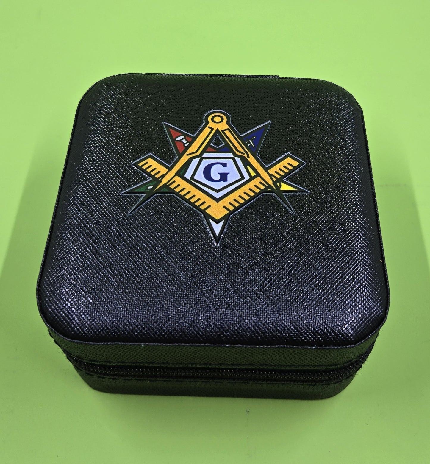 Mason/O.E.S. Travel Jewelry Box
